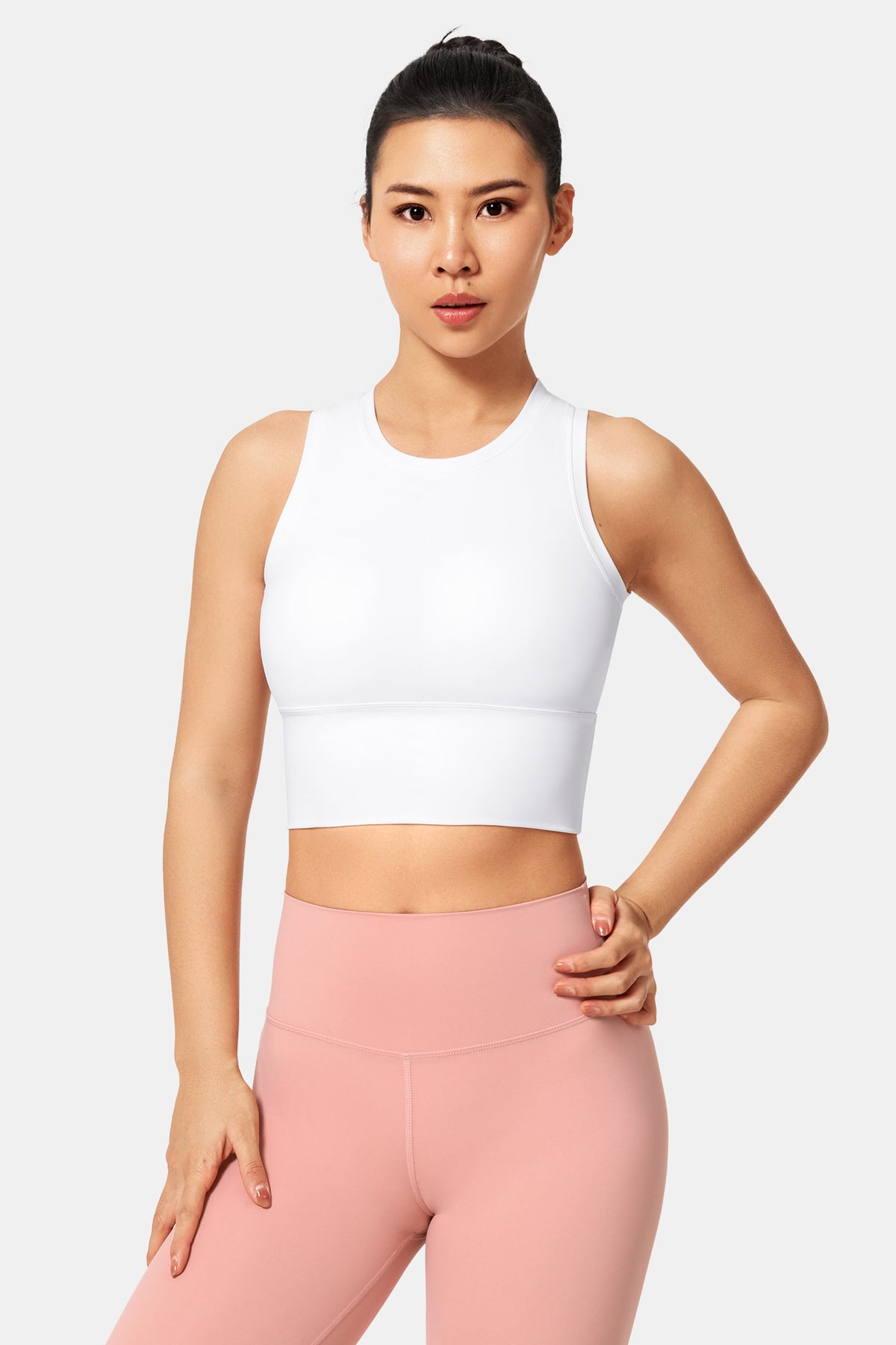 Anywhere High Neck Padded Gym Bra | Damen Sport-BH mit leichter Unterstützung