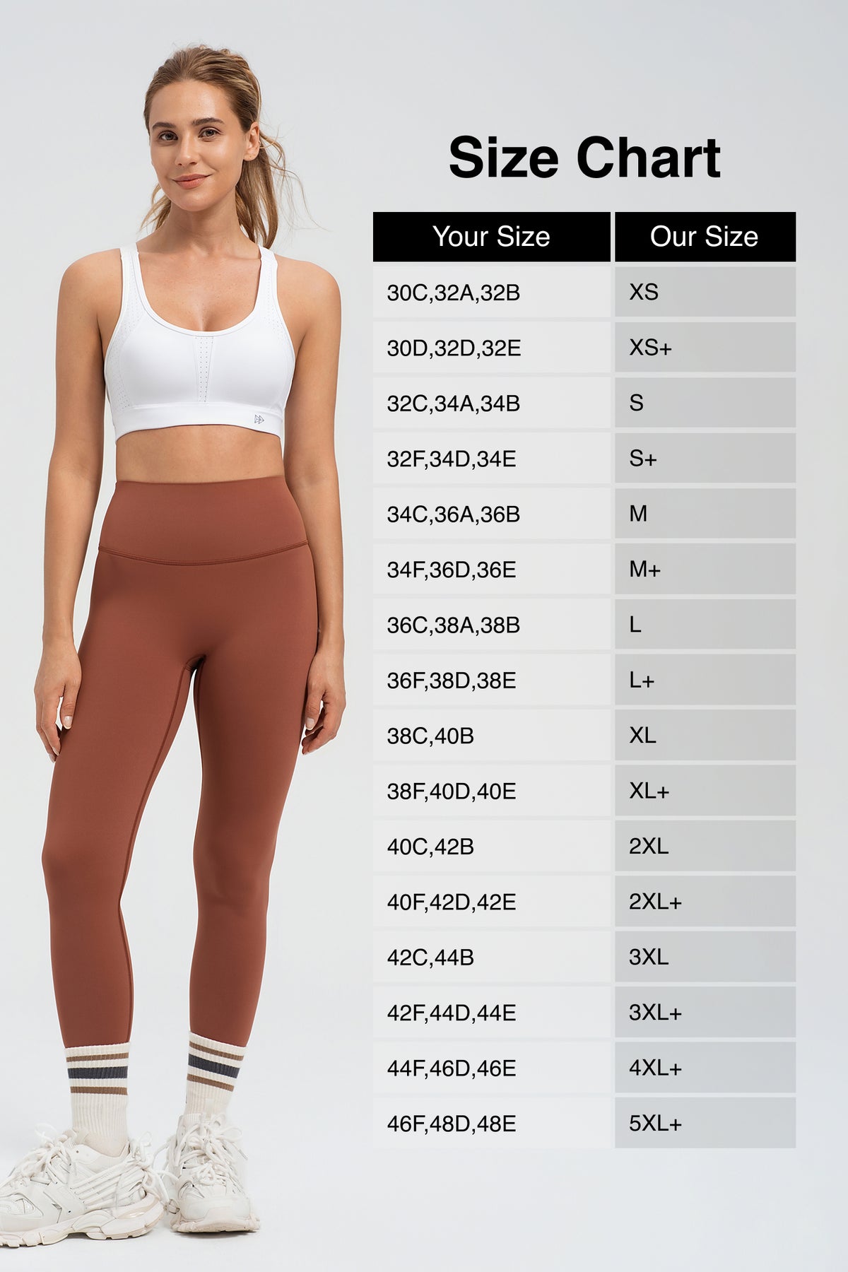 Power™ Adjustable Two Style Running Bra | Women's High Support Sports Bra