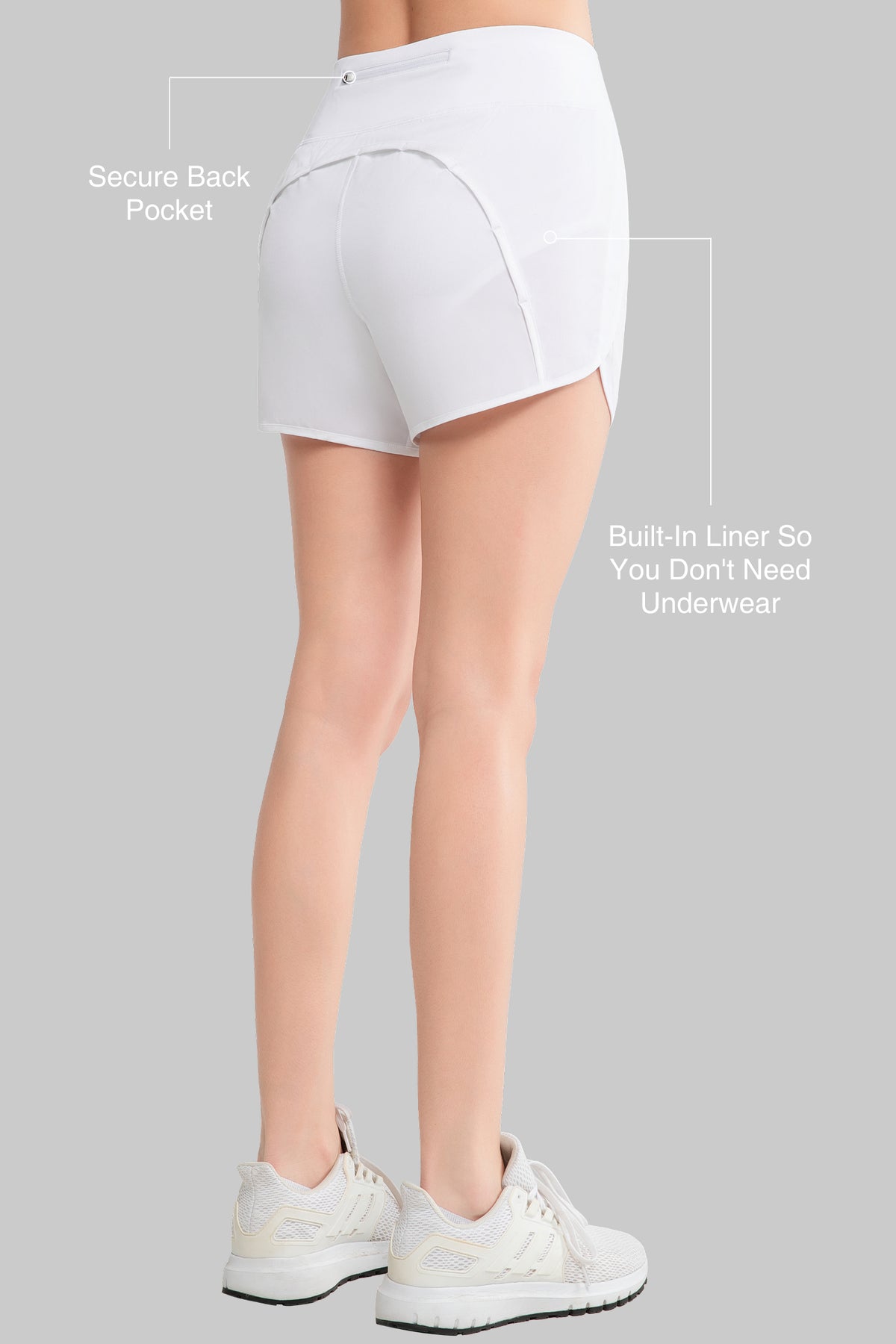 Pantaloncini da corsa Shift con fodera integrata e tasca | Pantaloncini da corsa da donna