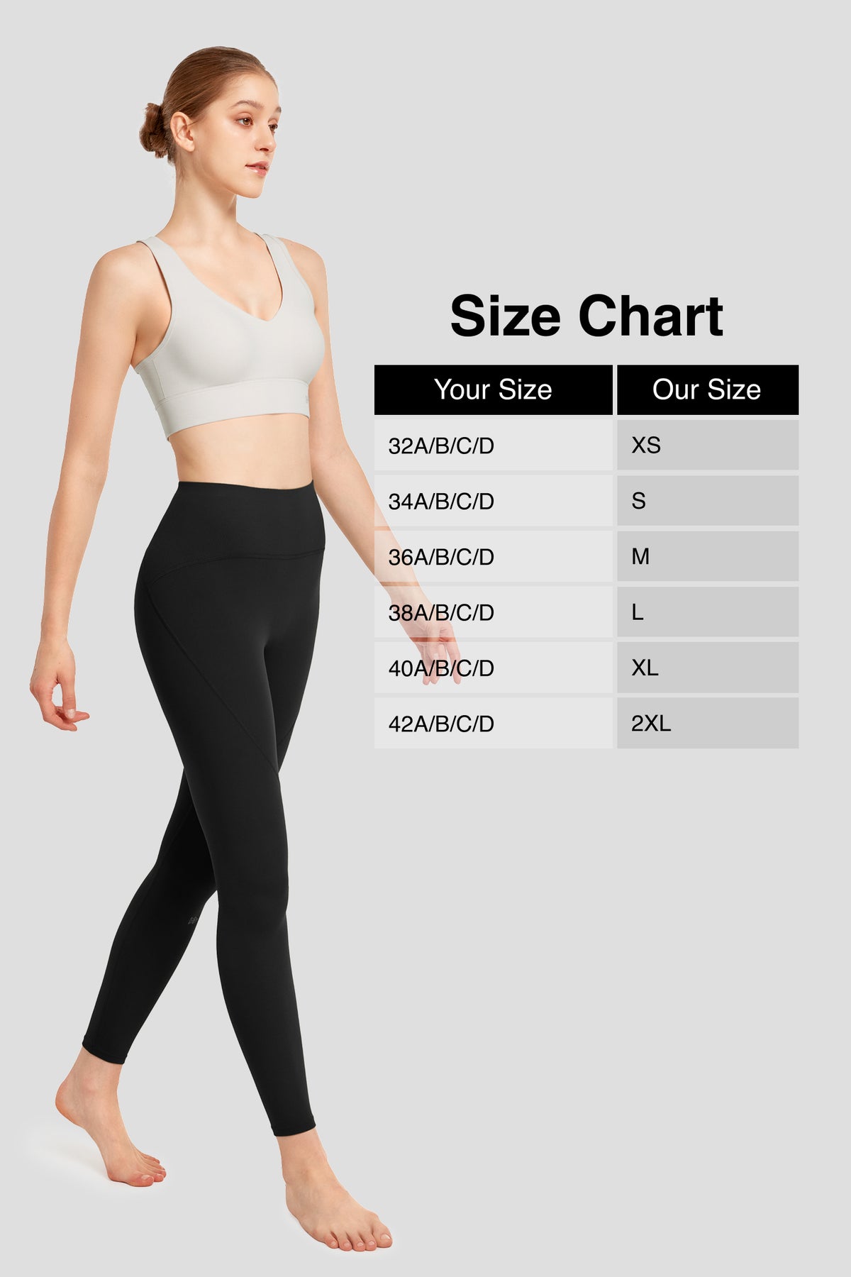 Anywhere™ V-Neck Wide Underband Sewn-In Pads Daily Bra | Women's Light Support Sports Bra