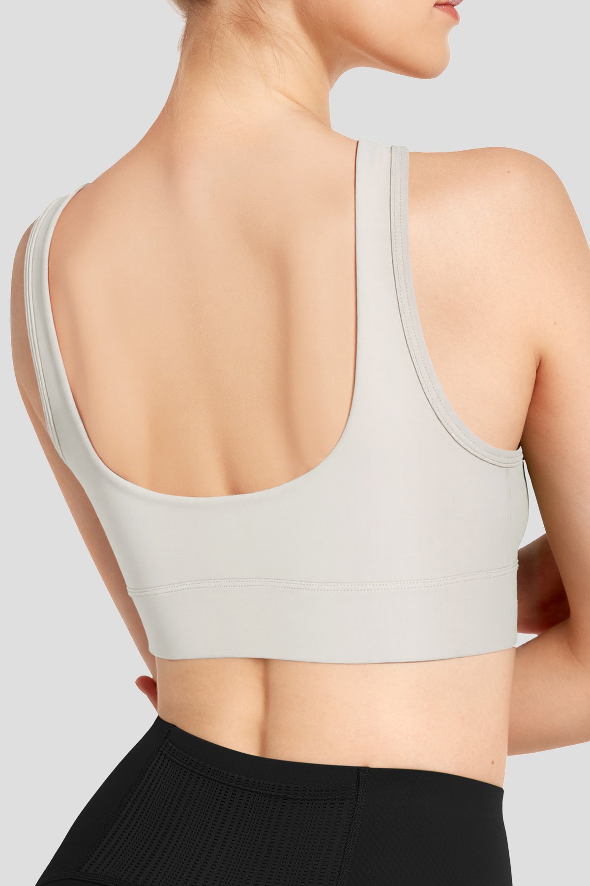 Anywhere™ V-Neck Wide Underband Sewn-In Pads Daily Bra | Women's Light Support Sports Bra