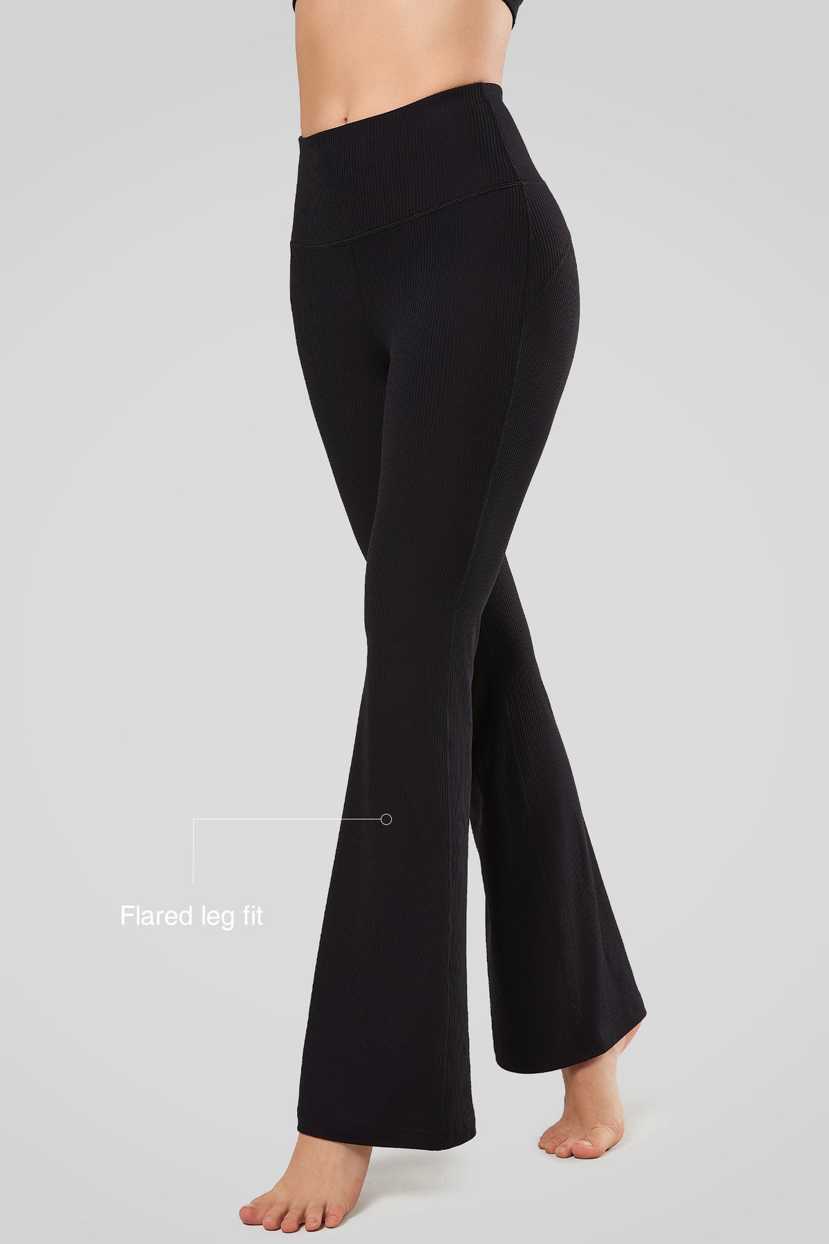 Echo™ Ribbed Stretchy Tummy Control Leggings 29'' | Women's Light Support leggings