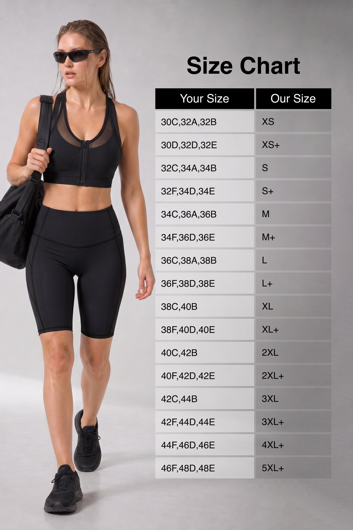 Sujetador para correr con relleno de malla frontal Power Zip | Sujetador deportivo de alta sujeción para mujer