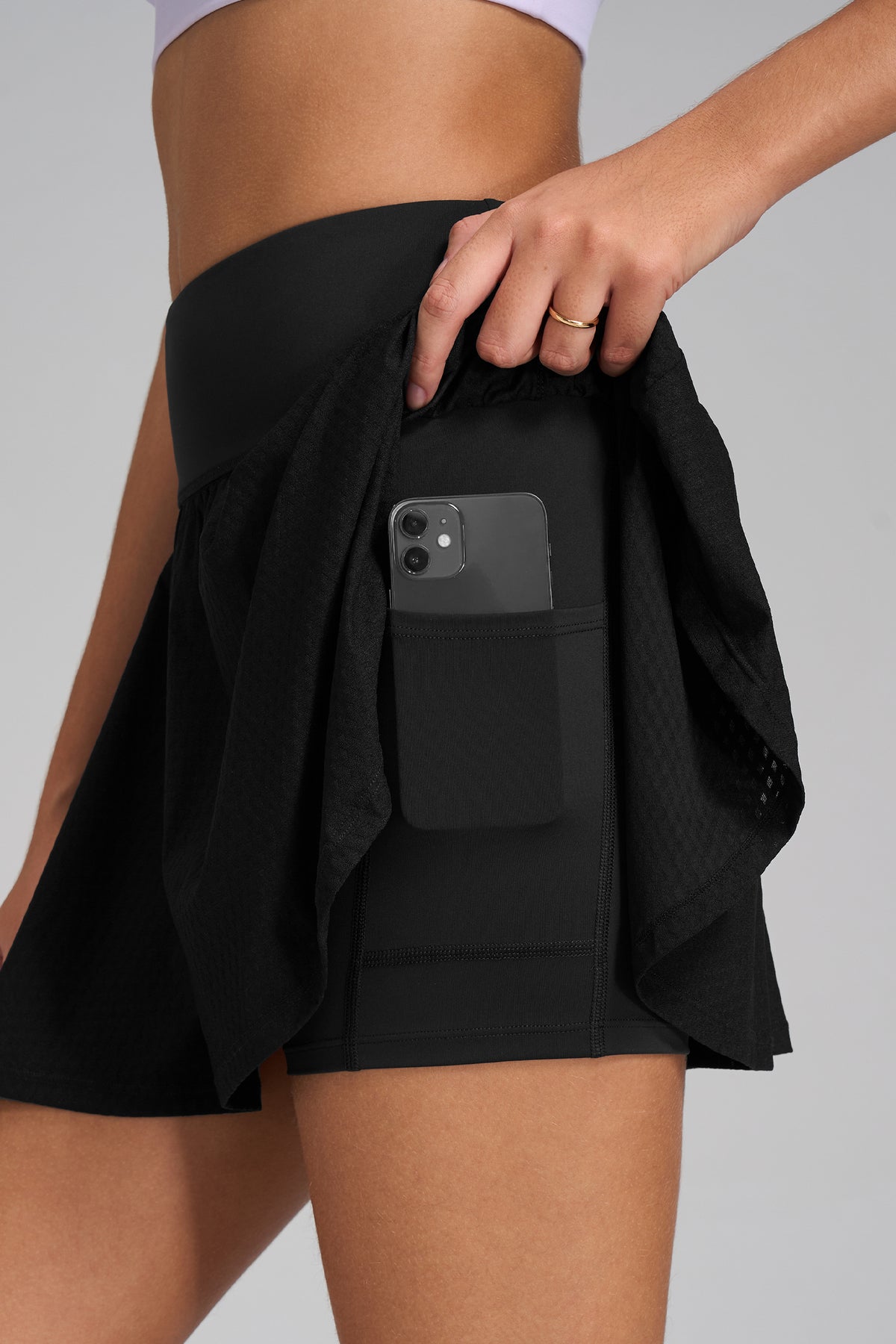 Falda de tenis plisada con forro de malla transpirable Sculpt | Falda deportiva para mujer