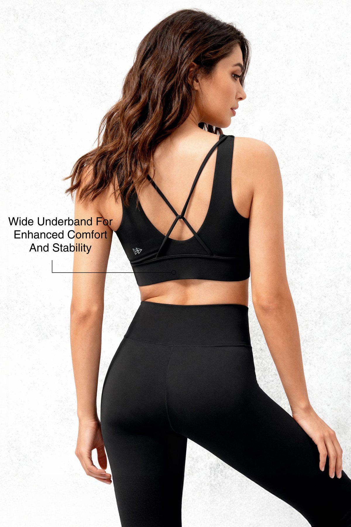 Anywhere™ Padded Longline Yoga Bra with Wide Underband| Women's Light Support Sports Bra