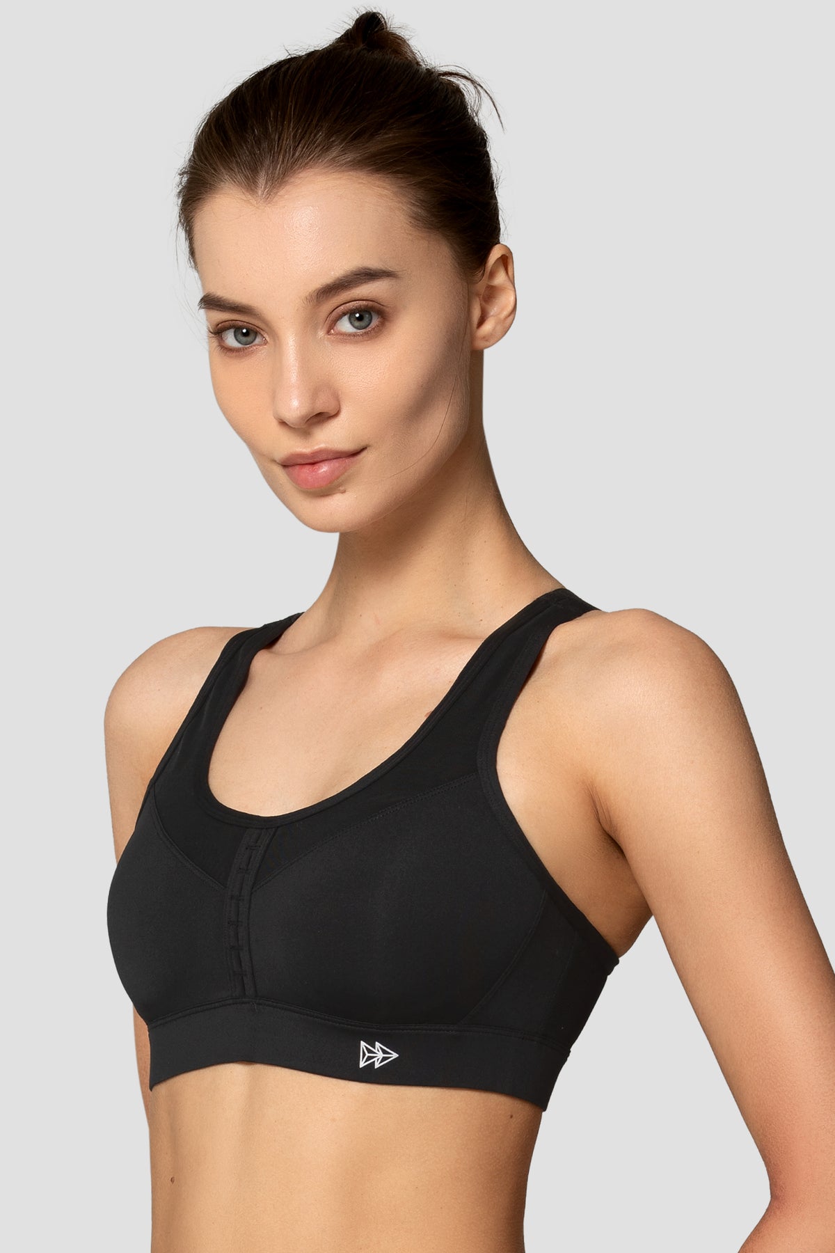Reggiseno da corsa imbottito con spalline regolabili Power Racerback | Reggiseno sportivo ad alto sostegno da donna