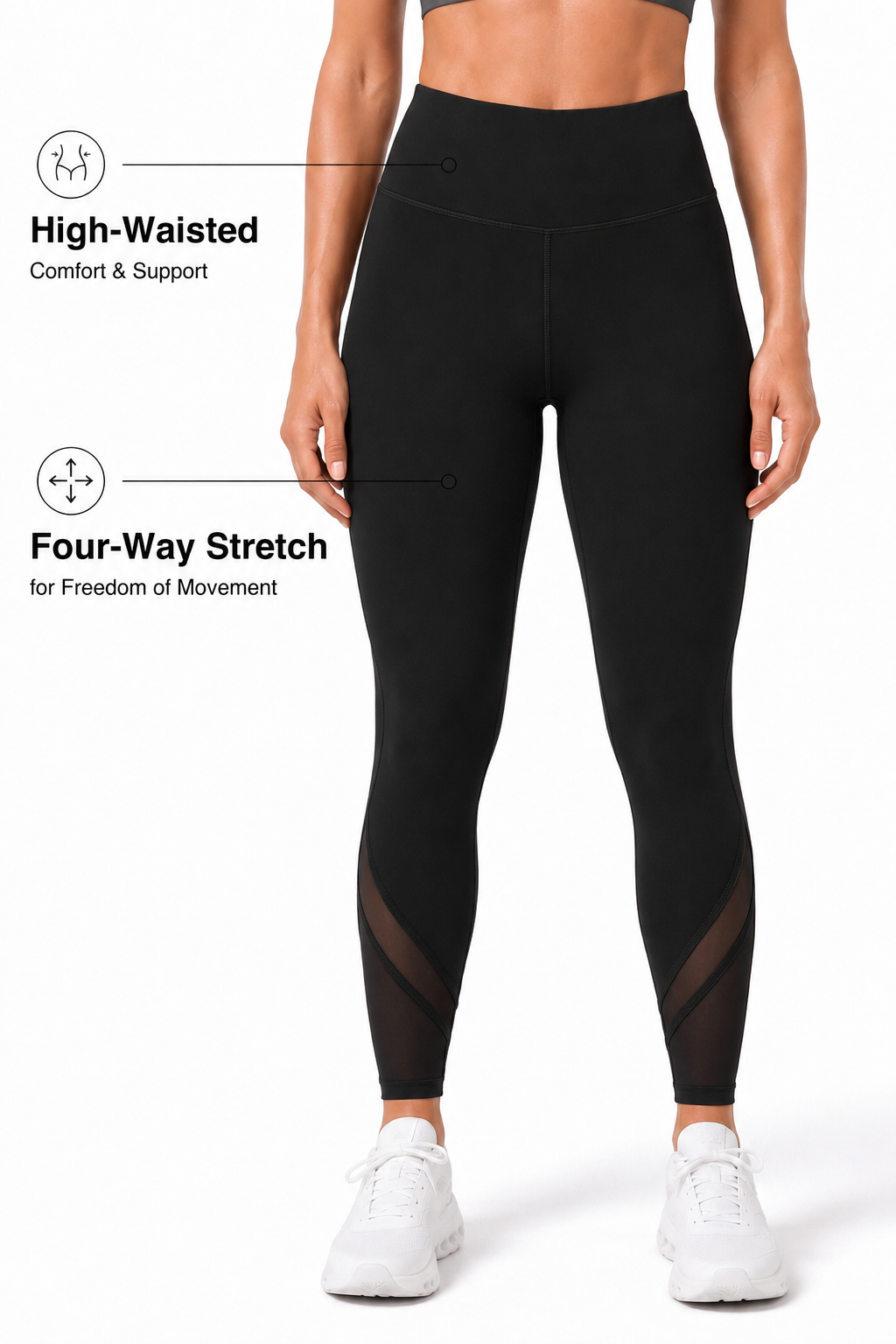 Shift™ Breathable Yoga Leggings for Training | Light-Impact Leggings Best For Yoga, HIIT & Training