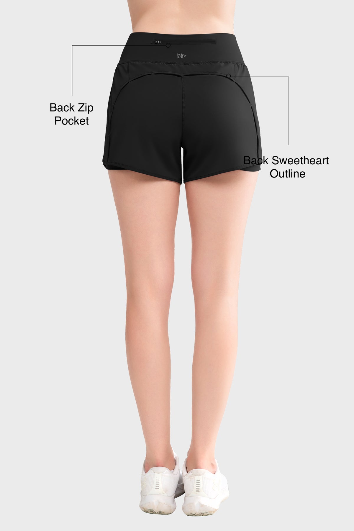 Pantalones cortos de entrenamiento Shift de malla interior de secado rápido con bolsillo de 8,9 cm | Pantalones cortos de running para mujer