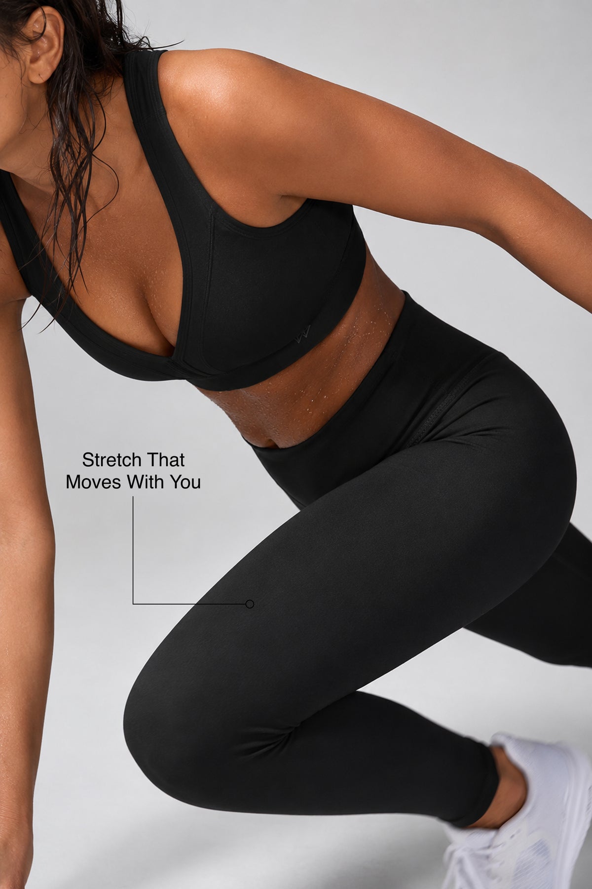 Leggings da corsa a vita alta Echo 27" | Leggings da donna ad alto sostegno