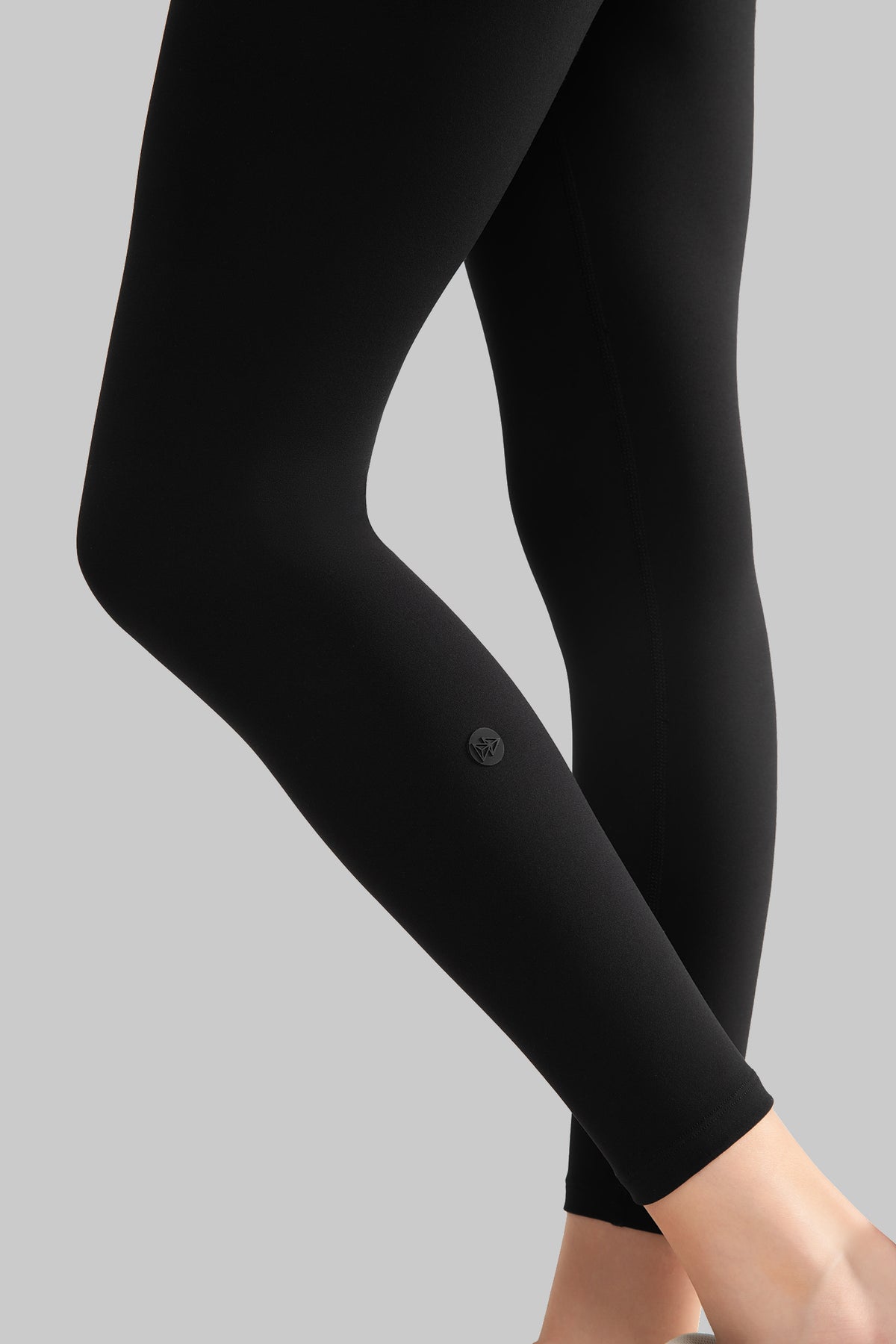 Enfold löparleggings med hög midja och rumplyftande löparstil, 61 cm | Damleggings med högt stöd