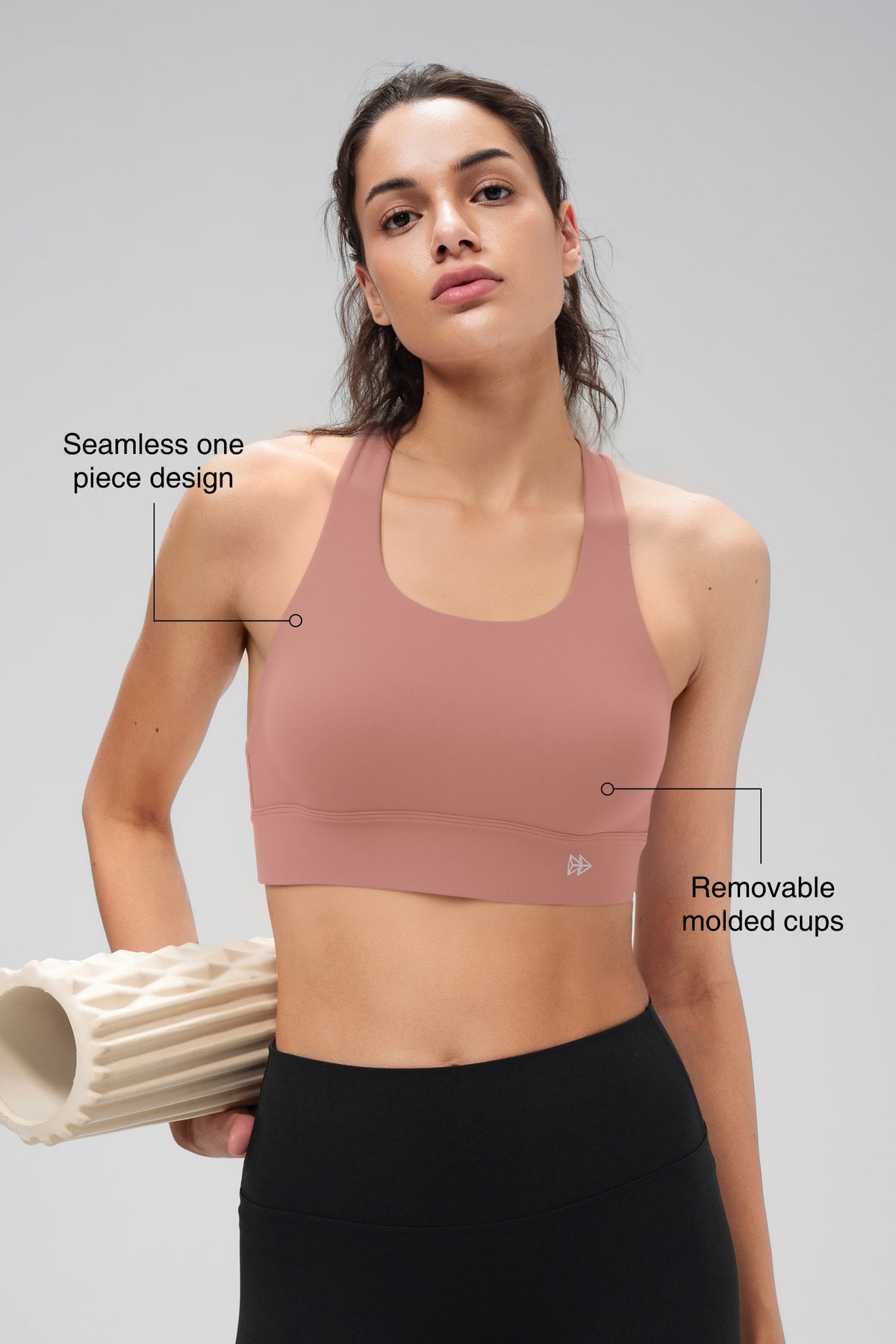 Shift™ Seamless Racerback Bra | Women's Medium Support Sports Bra
