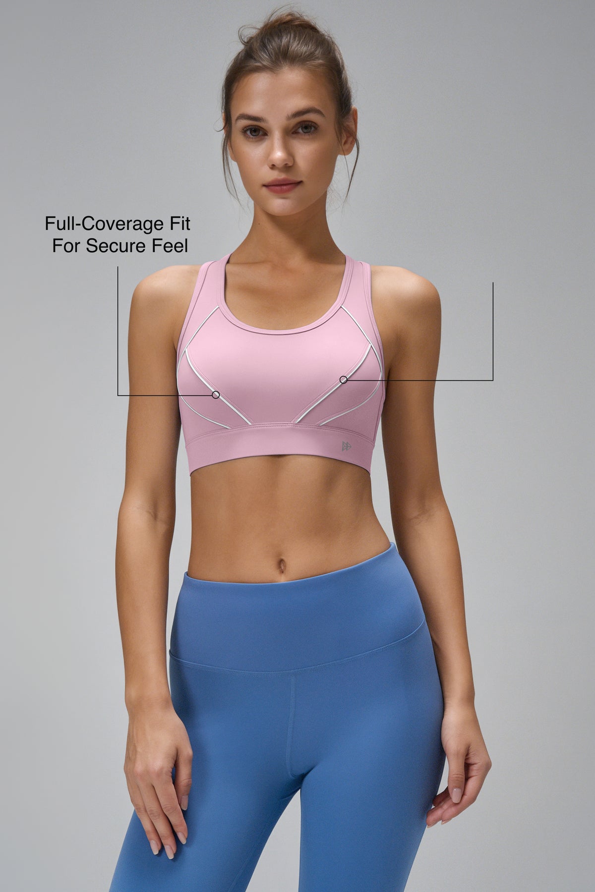 Sculpt™ Racerback Mesh Hook-Back Sports Bra | Women's High Support Sports Bra