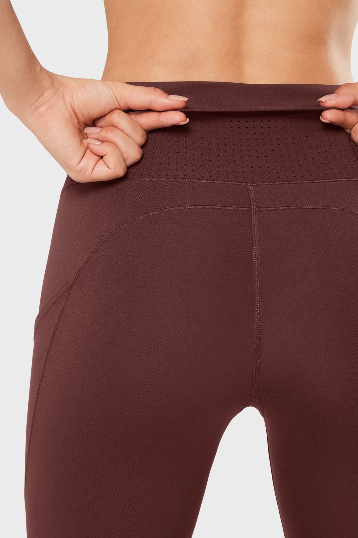 Figurformende Fitness-Leggings mit hoher Taille, 26,5/28 Zoll | Damen-Leggings mit hohem Halt
