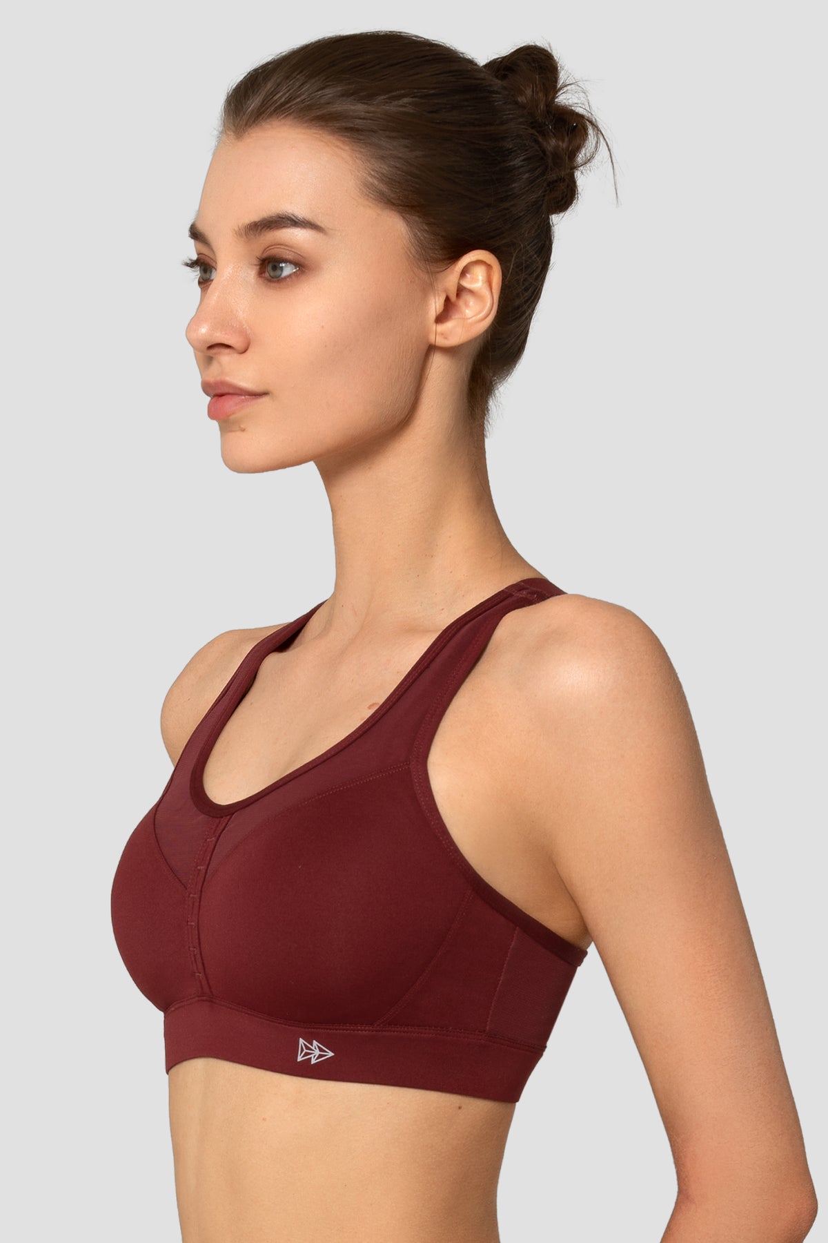 Power™ Adjustable Straps Racerback Padded Running Bra | Women's High Support Sports Bra (Plus Size)