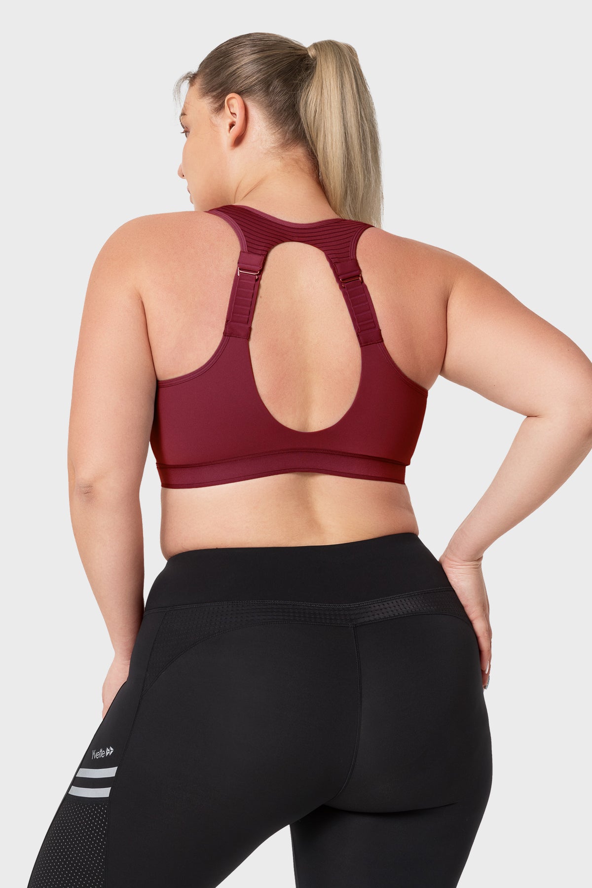 Power™ Zip Front Adjustable High Support Sports Bra | Women's High Support Sports Bra
