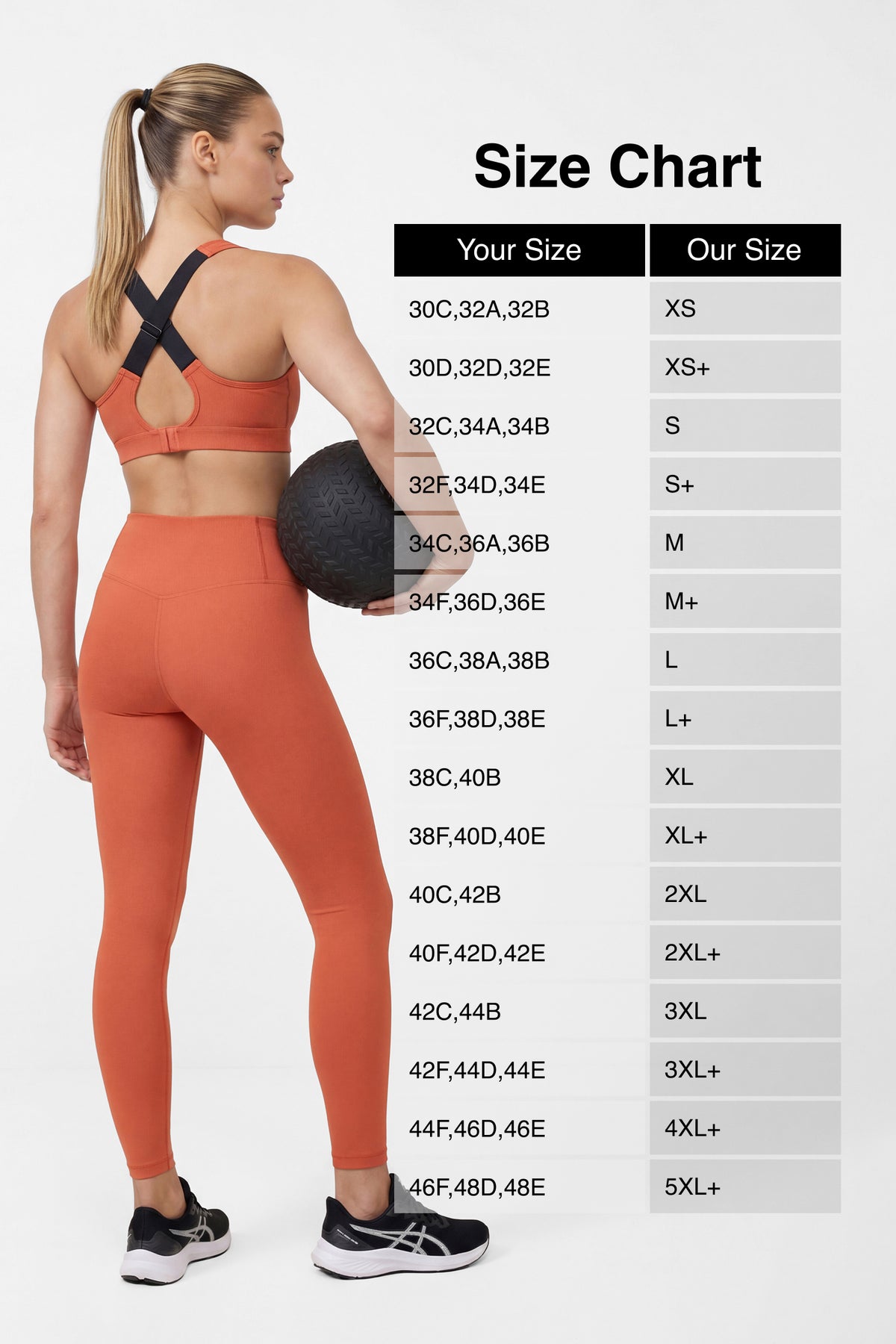 Power™ Adjustable Straps Cross-Back Sports Bra | High-Impact Bounce Control Without Flattening for Running, HIIT & Training