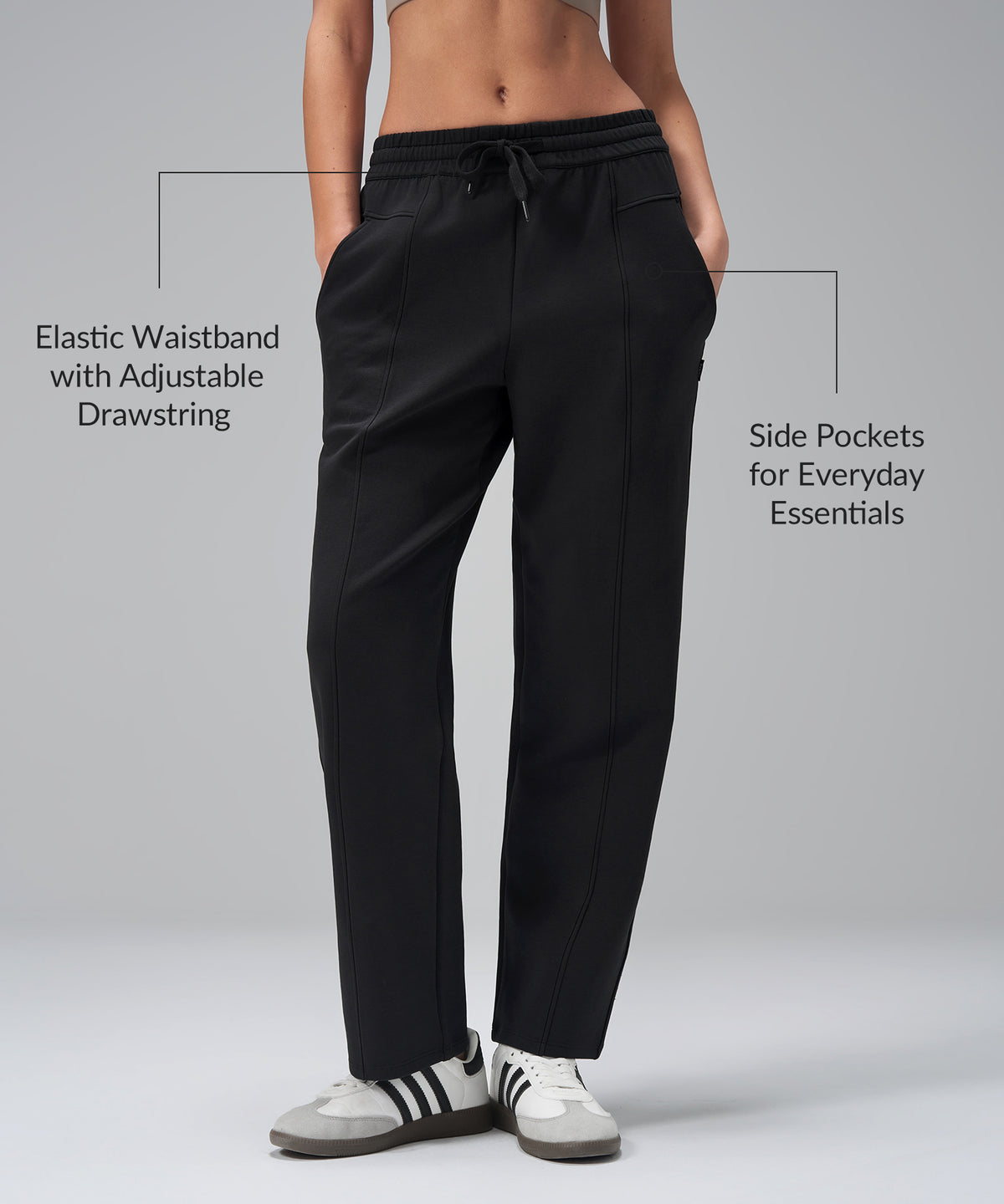 Anywhere™ Relaxed Fit Drawstring Sweatpants| Women's Sports Pants