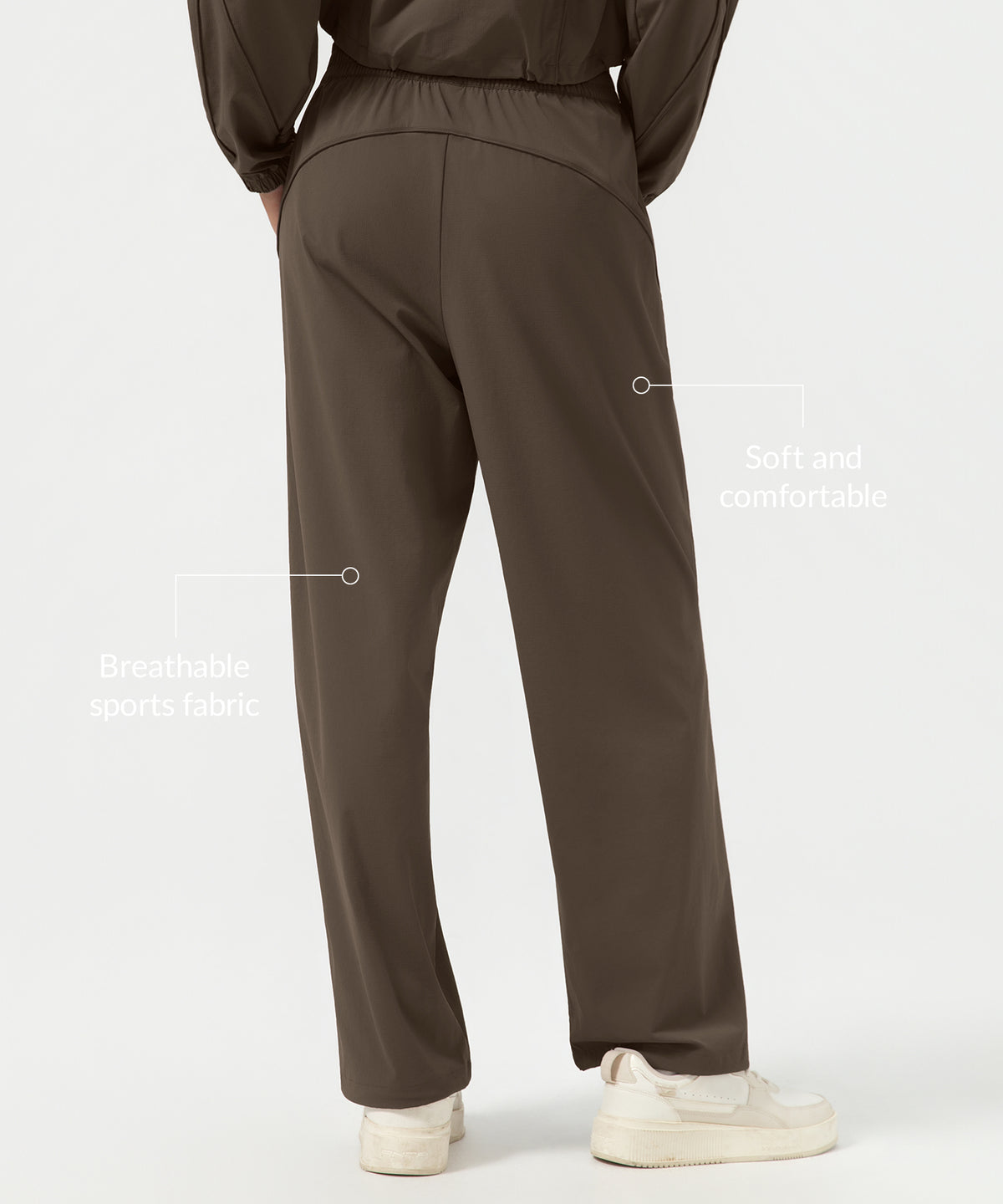 Pantalones deportivos ligeros con cordón ajustable para cualquier ocasión | Pantalones de sujeción ligera para mujer