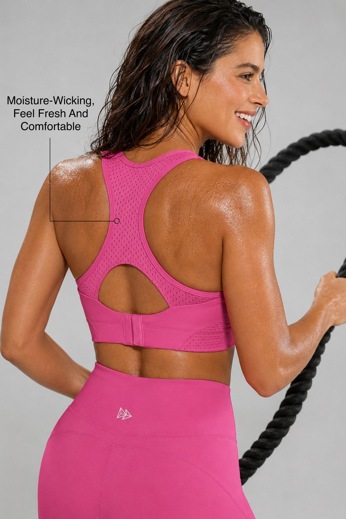 Sculpt Racerback Line Vadderad Löpar-BH | Sport-BH med Högt Stöd för Damer