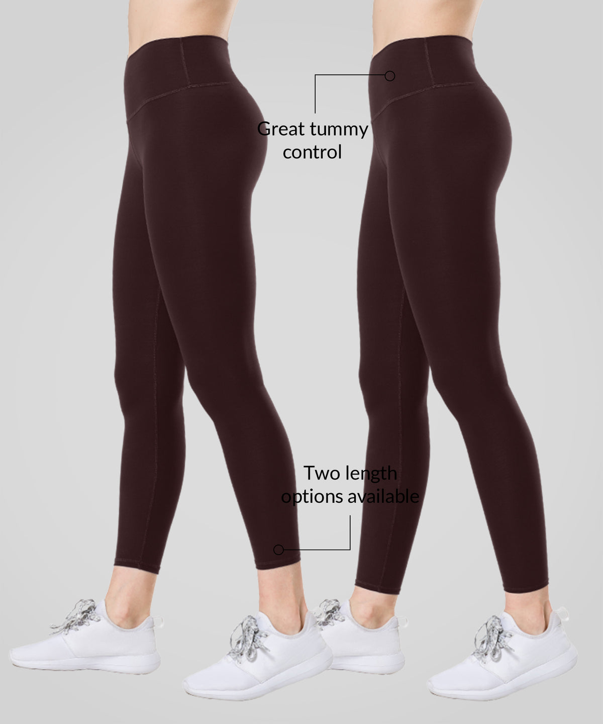Leggings de yoga elásticos sin costuras de cintura alta | Leggings de sujeción ligera para mujer