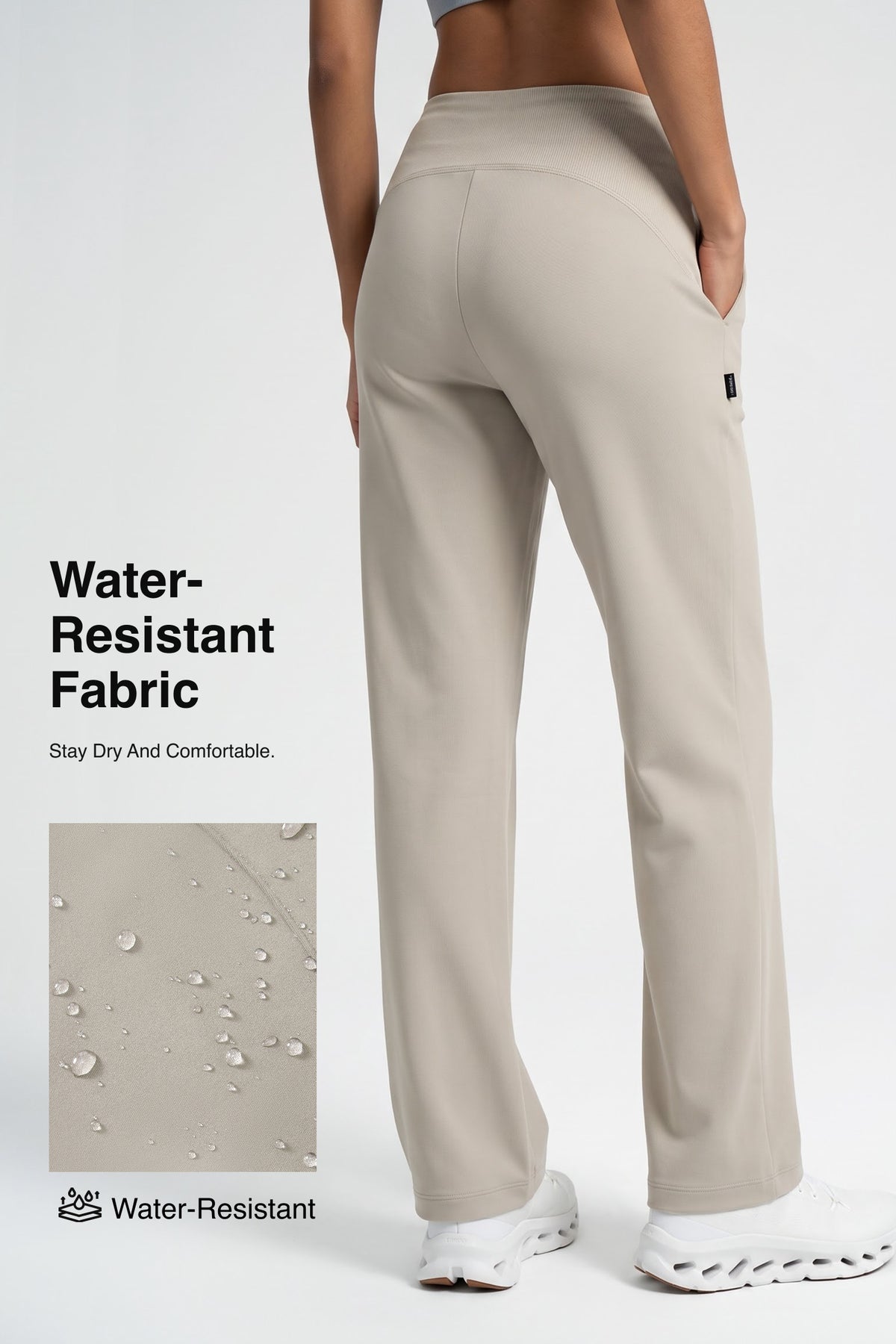 Shift™ Fleece-Lined Thermal Stretch Pants with Pockets | Women's Sports Pants