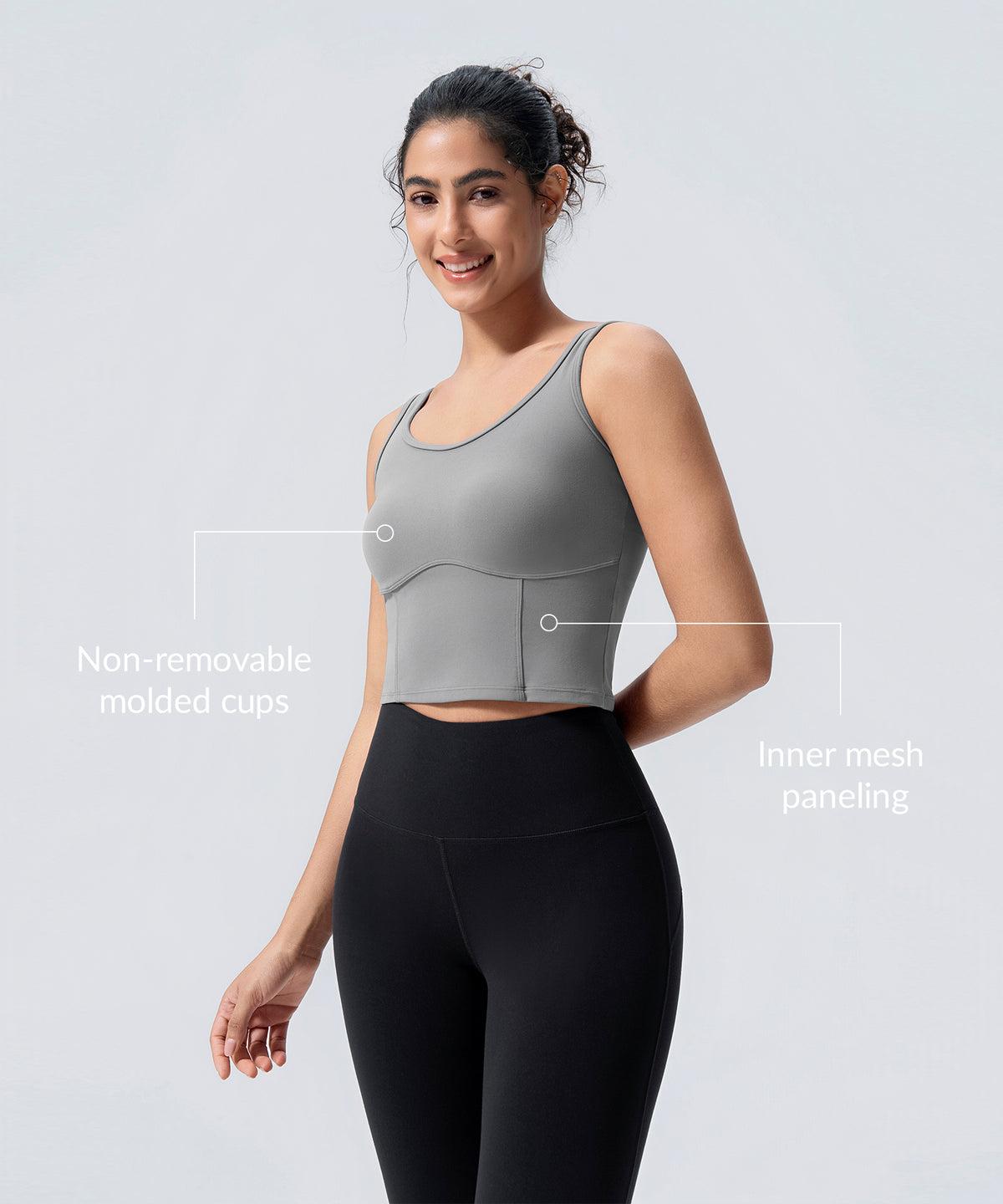 Anywhere™ Seam Detail Body-Sculpt™ing Tank| Women's Tank