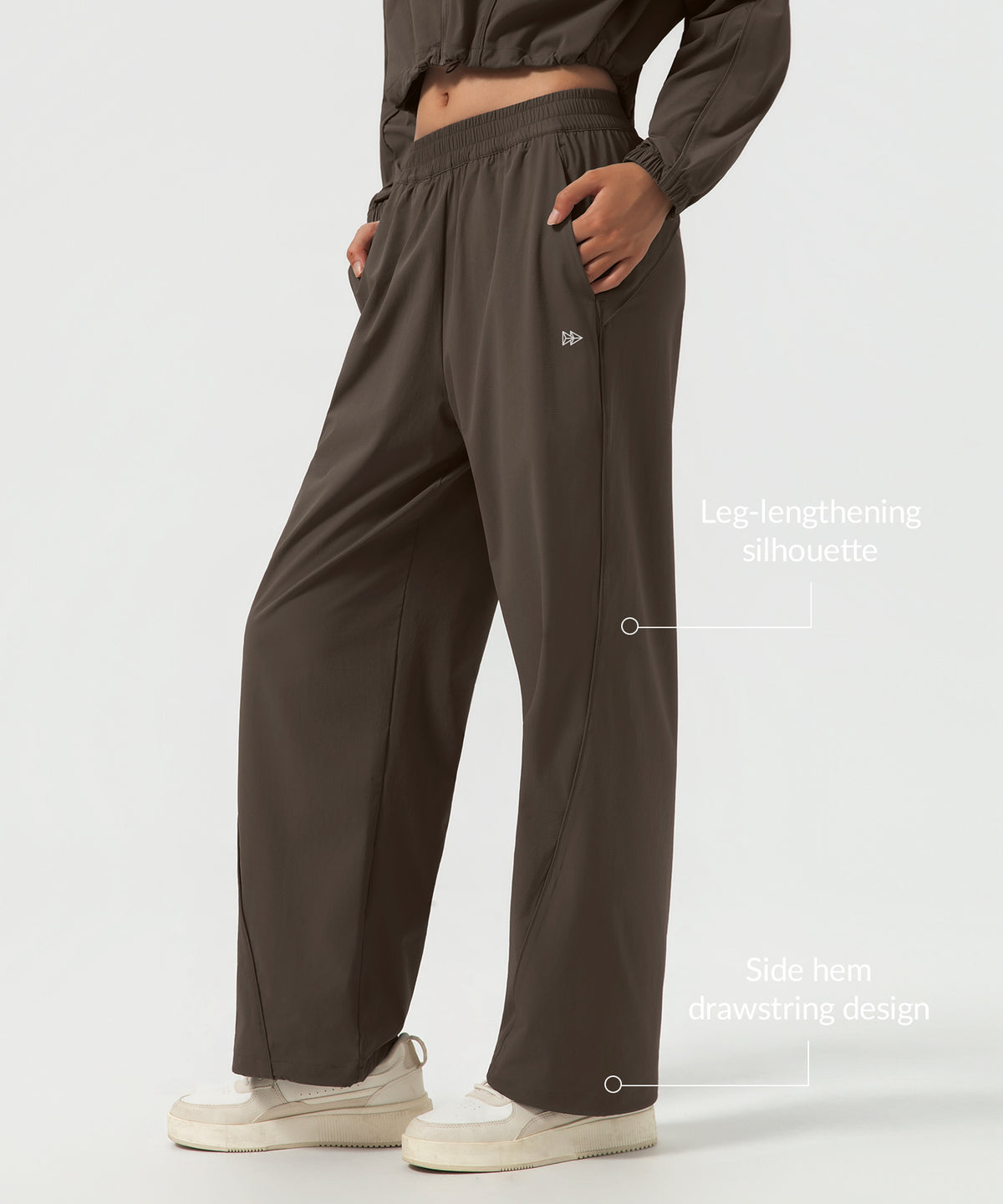 Pantalones deportivos ligeros con cordón ajustable para cualquier ocasión | Pantalones de sujeción ligera para mujer