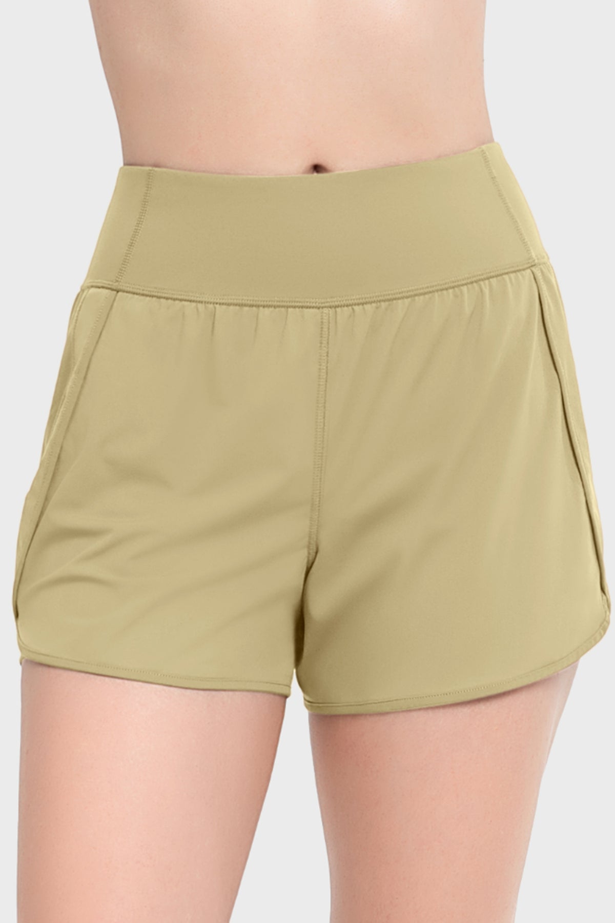 Pantalones cortos de entrenamiento Shift de malla interior de secado rápido con bolsillo de 8,9 cm | Pantalones cortos de running para mujer