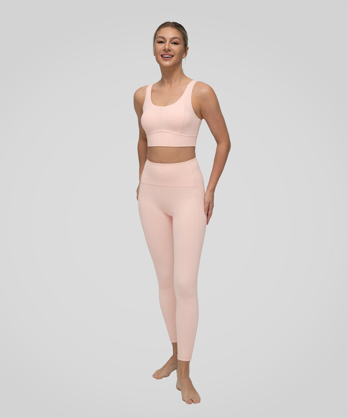 Anywhere™ Breathable Side Mesh Logo Print Leggings 25''| Women's Light Support Leggings