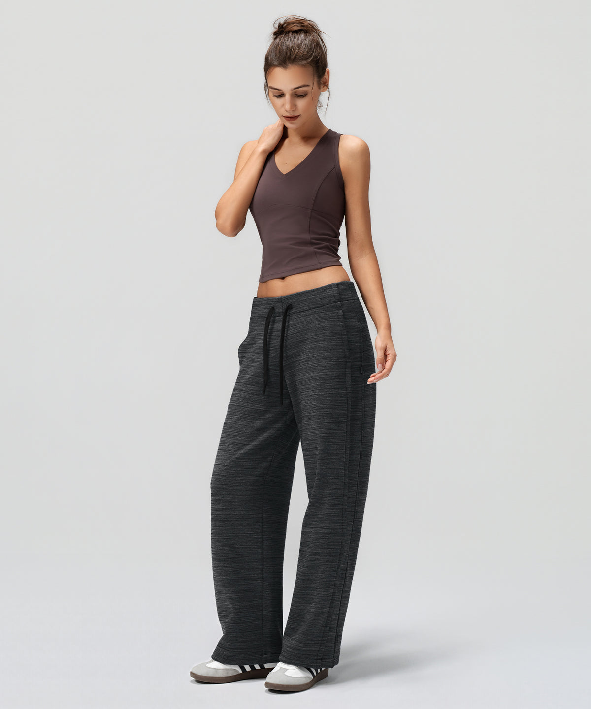 Anywhere Cozy Fleecegefütterte, verstellbare Hose, 74 cm | Damen-Sporthose