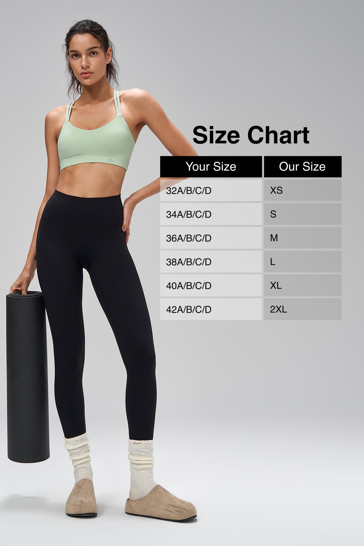 Anywhere™ Stretch Criss-Cross Mesh Yoga Bra| Women's Light Support Sports Bra