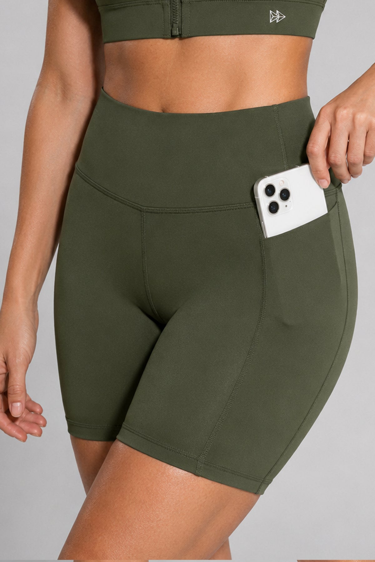 Shift™ High-Rise Stretchy Pockets Tight Shorts 3" 4" 6" 8" | Women's High Support Shorts, Best For Running, HIIT, Yoga & Training