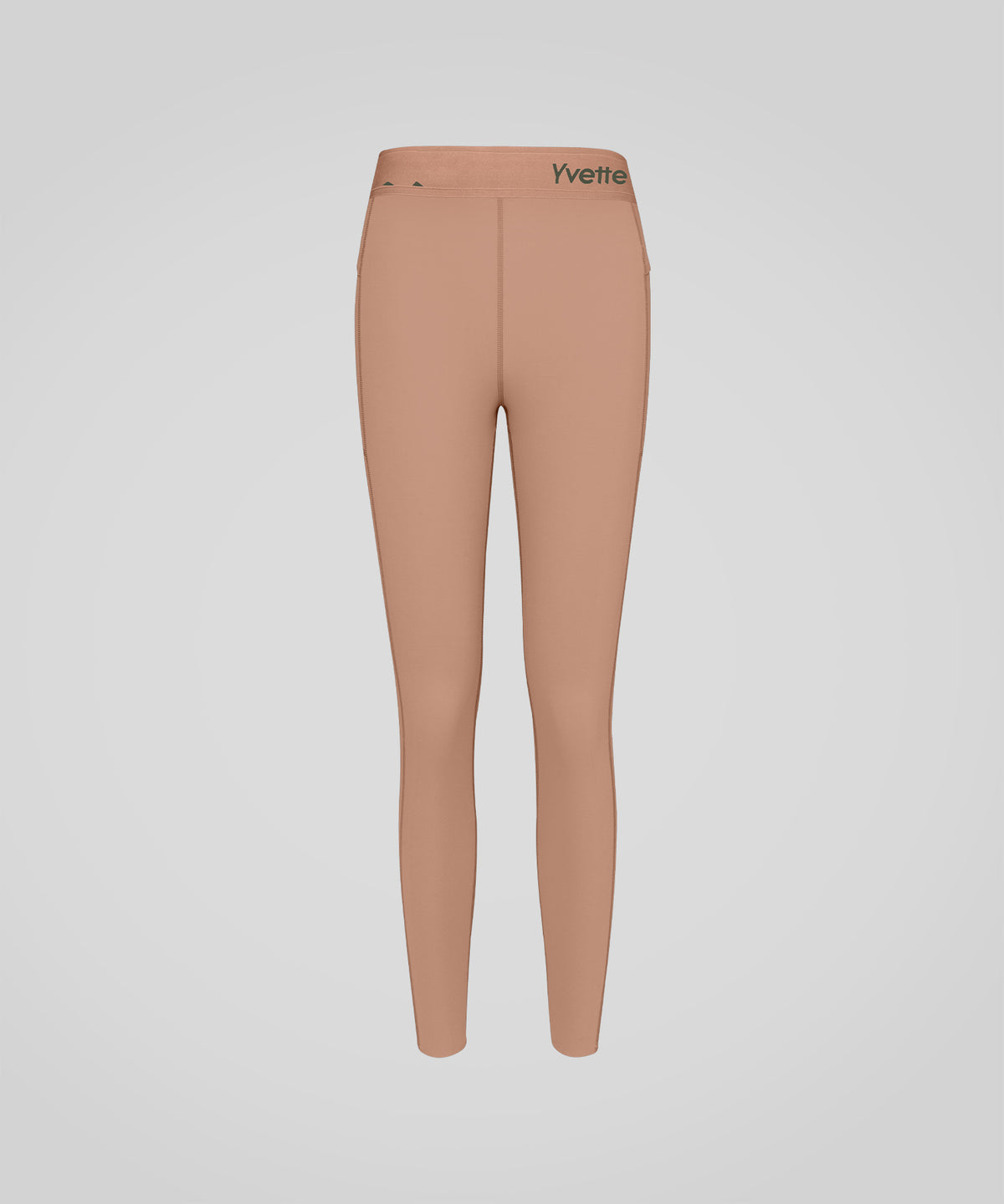 Power™ High Waist Logo Pockets Lined Running Leggings 24'' | Women's High Support Leggings