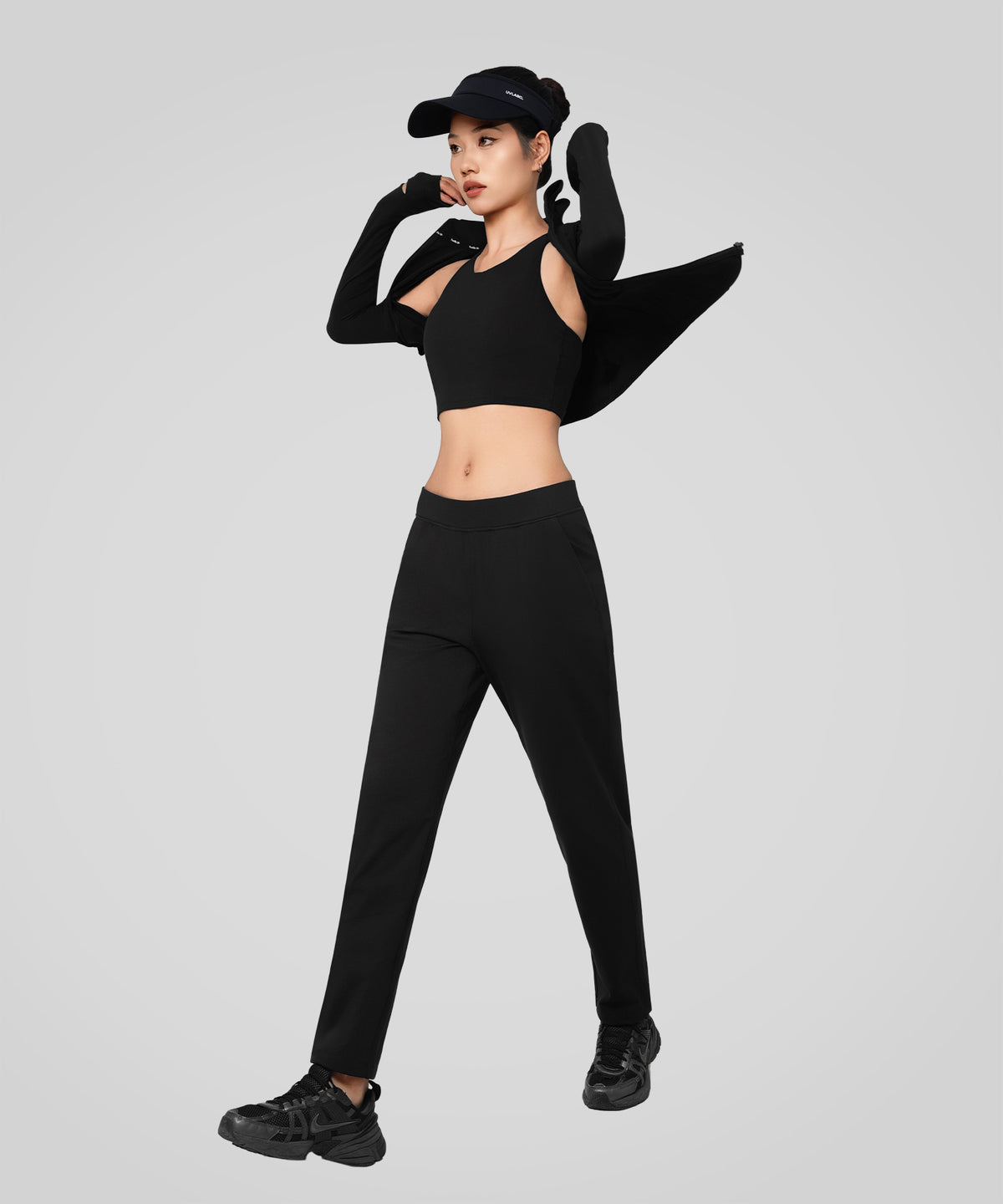Anywhere™ Pockets Fleece-Lined Casual Fit Track Pants | Women's Sports Pants