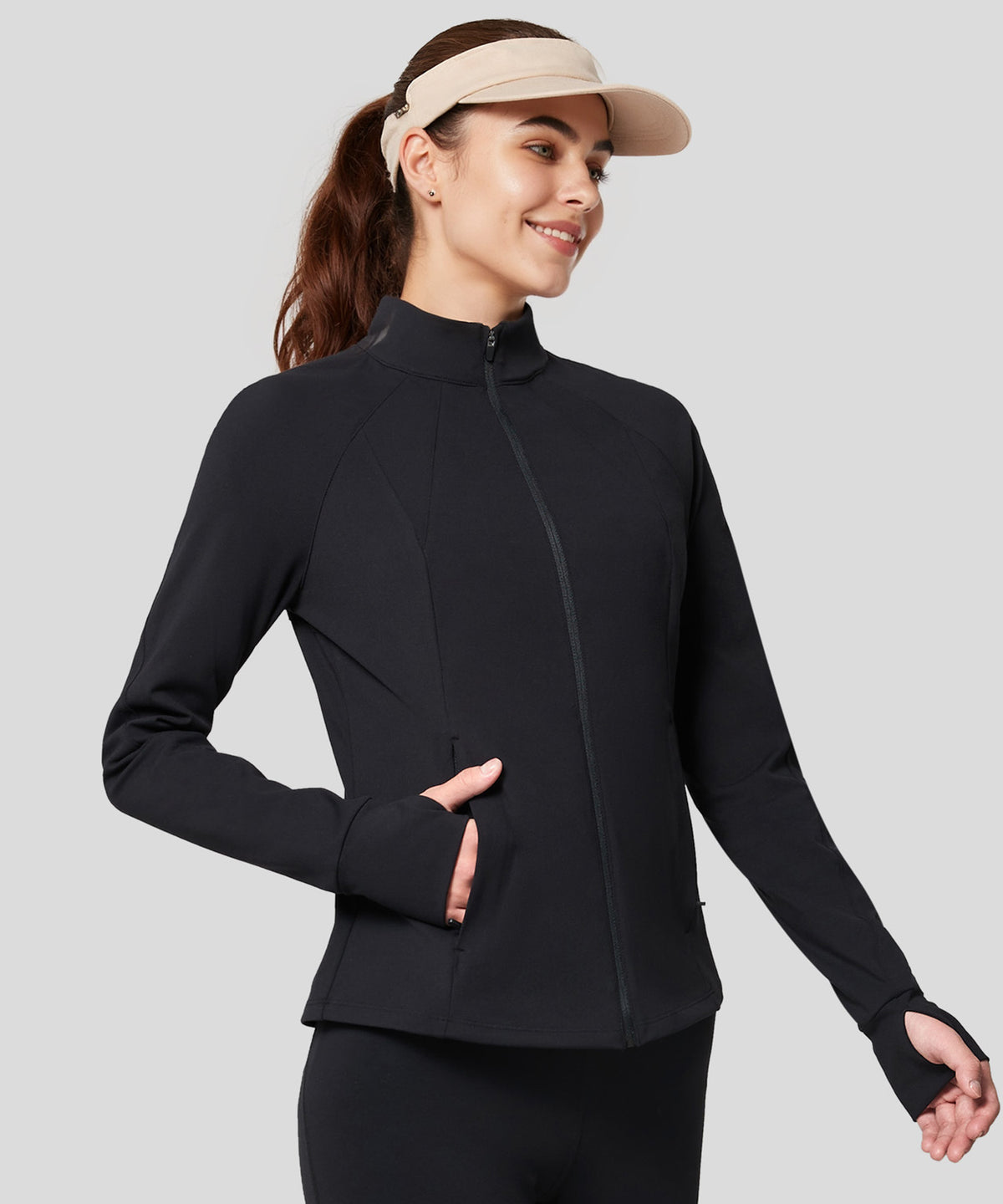 Shift Slim Fit Shaping Full Zip Jacke | Damen Sportjacke