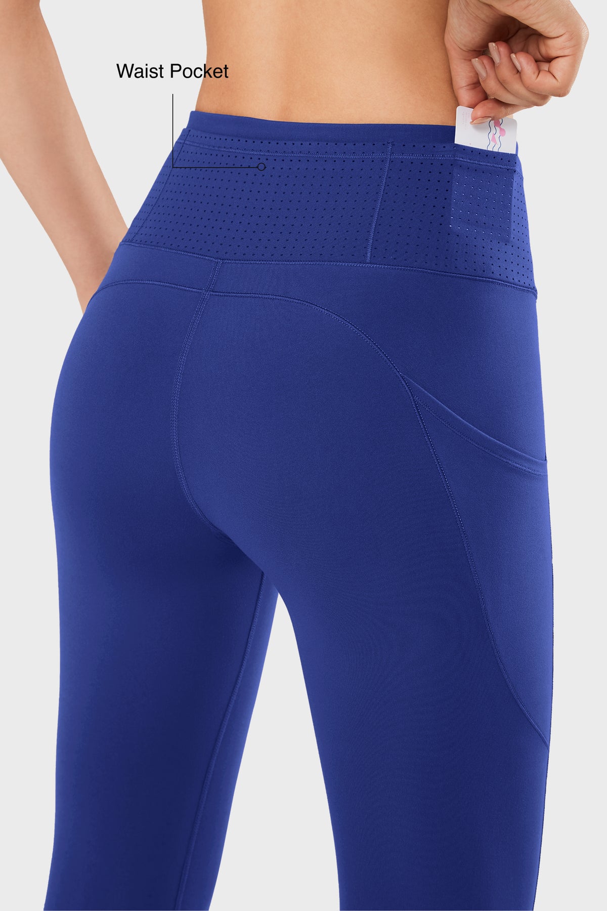 Figurformende Fitness-Leggings mit hoher Taille, 26,5/28 Zoll | Damen-Leggings mit hohem Halt