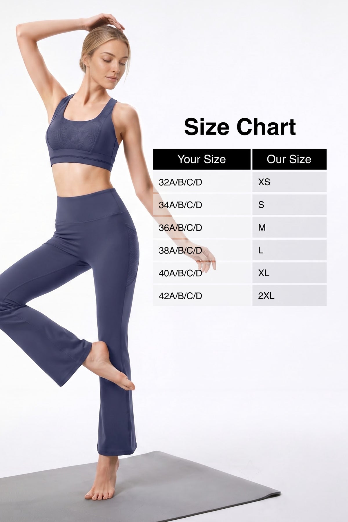 Anywhere™ Cross-Back Texture Mesh Light Support Sports Bra | Women's Light Support Sports Bra Best For Yoga, HIIT