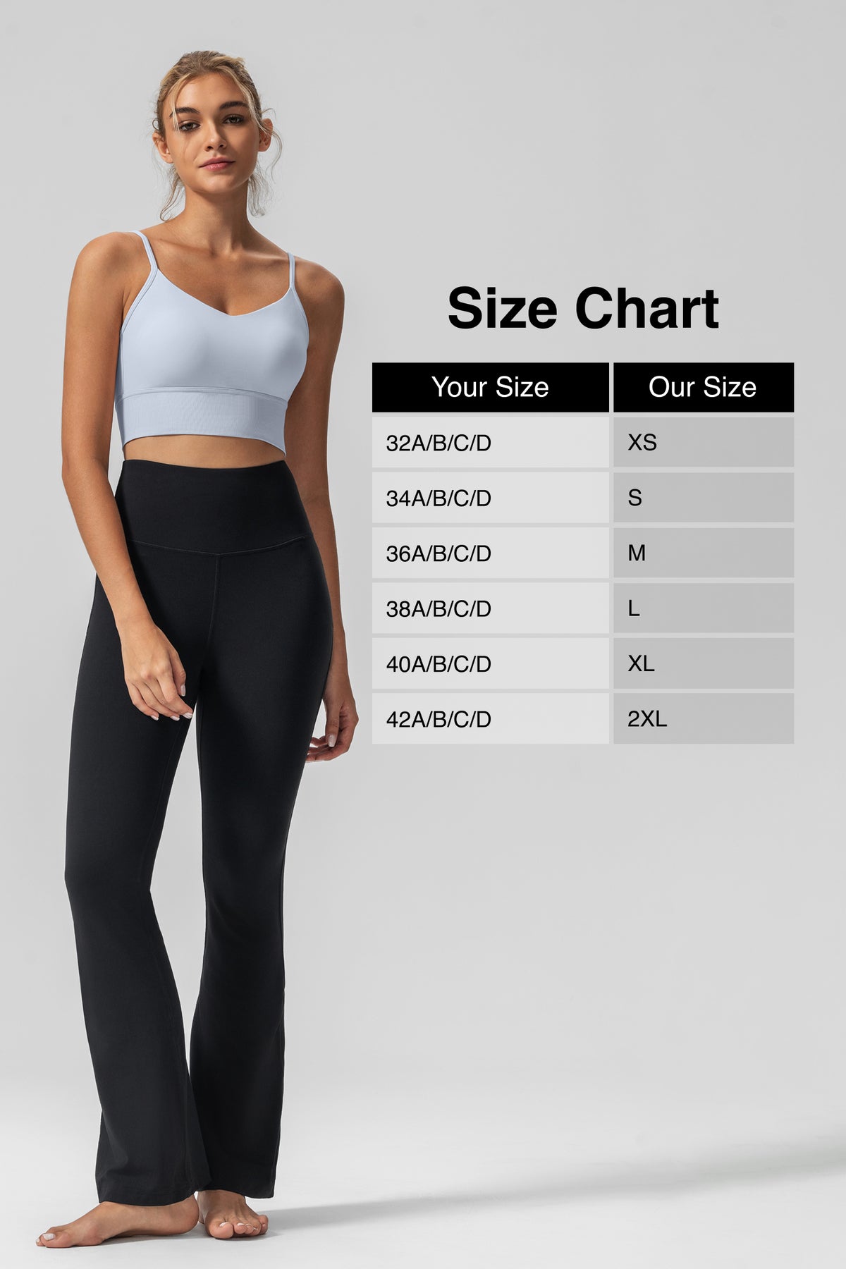 Echo™ V-Neck Ribbed Padded Yoga Bra | Women's Light Support Sports Bra