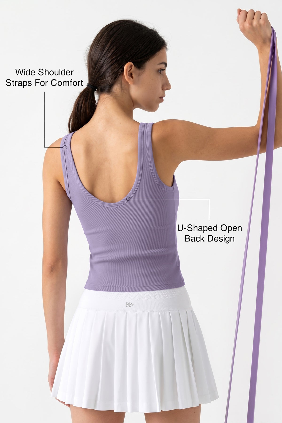 Anywhere™ Built-In Fixed Cups Tank For Daily Yoga | Women's Sports Tank For Yoga & Daily