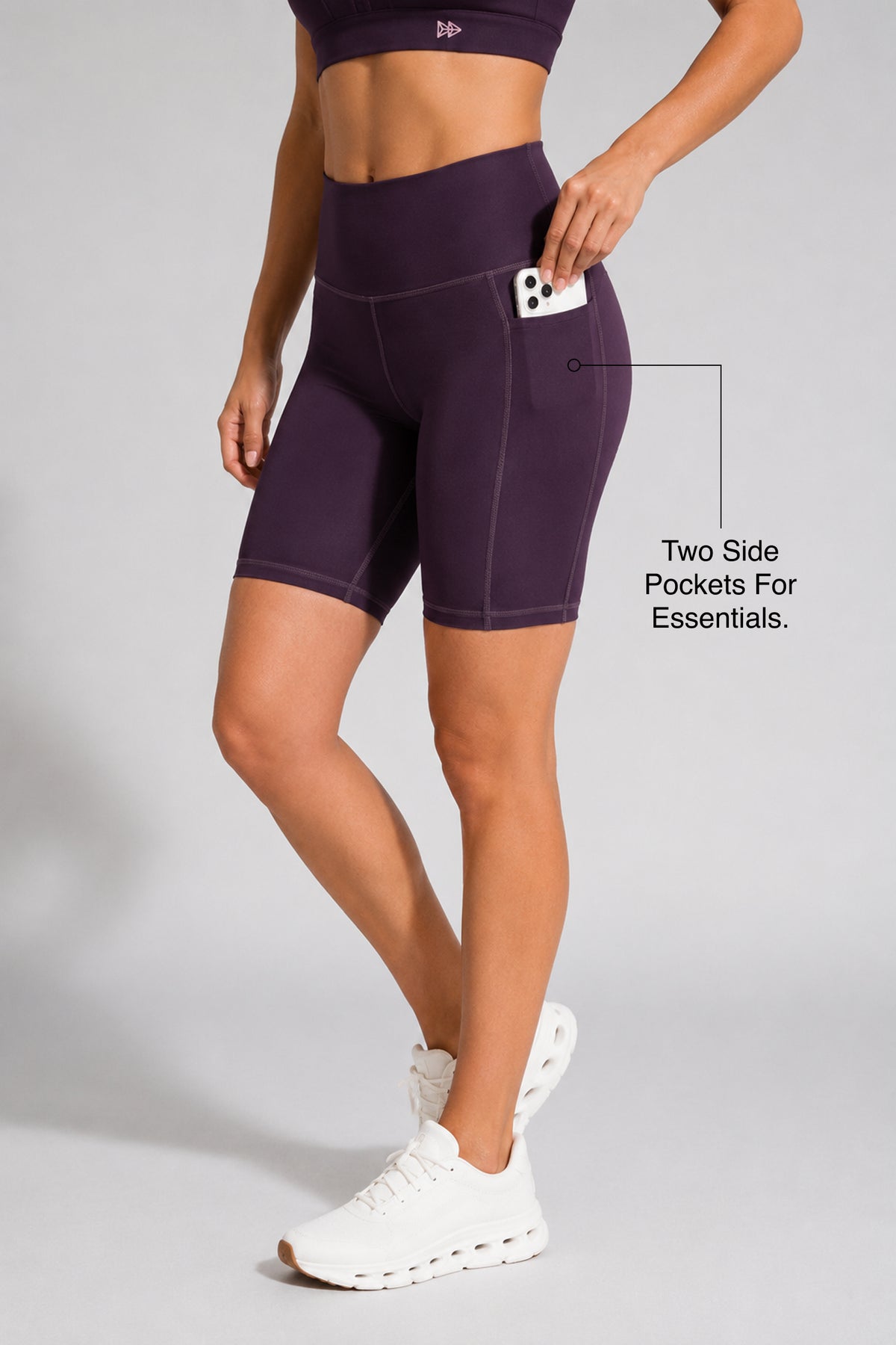 Shift™ High-Rise Stretchy Pockets Tight Shorts 3" 4" 6" 8" | Women's High Support Shorts, Best For Running, HIIT, Yoga & Training