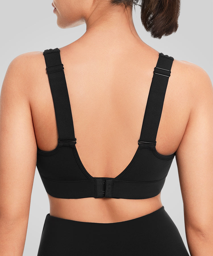 Power™ Breathable Cross Back Padded Running Bra| Women's High Support Sports Bra