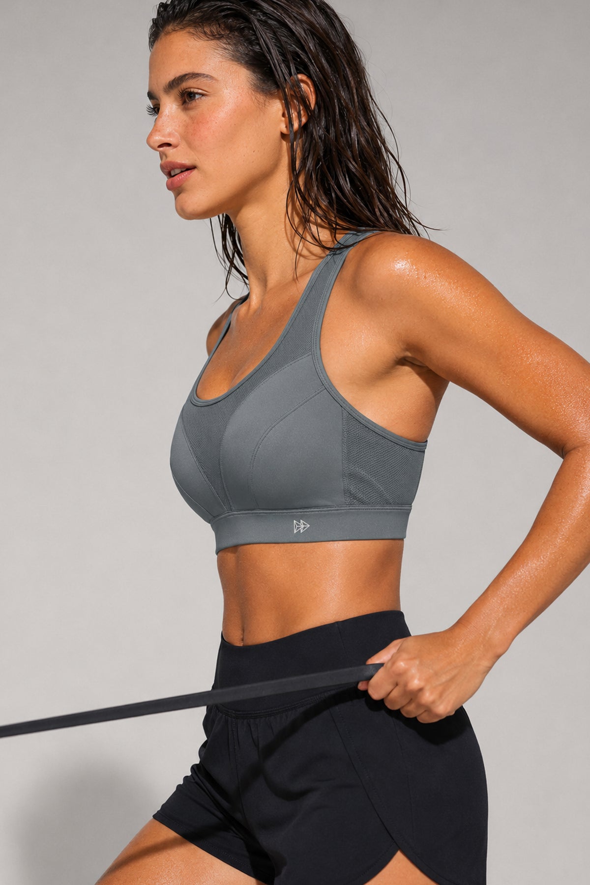 Reggiseno da corsa imbottito regolabile Power Enhance | Reggiseno sportivo da donna con supporto medio