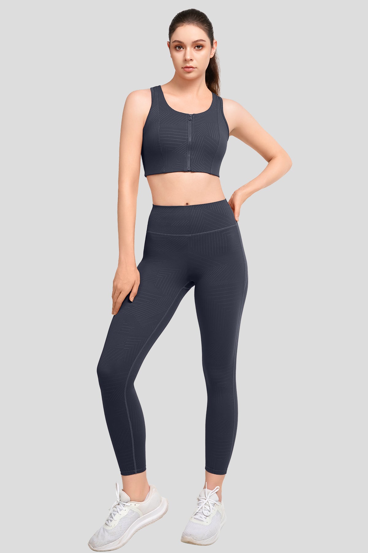 Echo High-Waisted Po-Lifting-Laufleggings 26" | Damen-Leggings mit hohem Halt