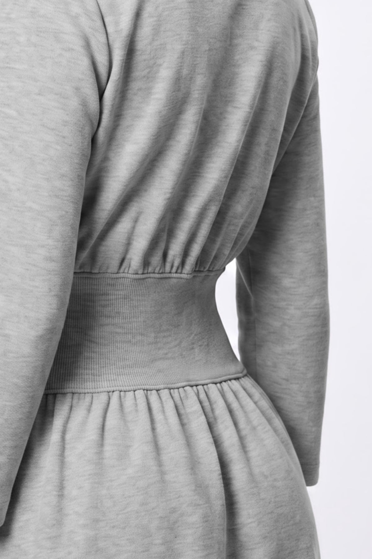 Anywhere™ Ribbed Waistband Front-Zip Dress | Women's Casual Dress