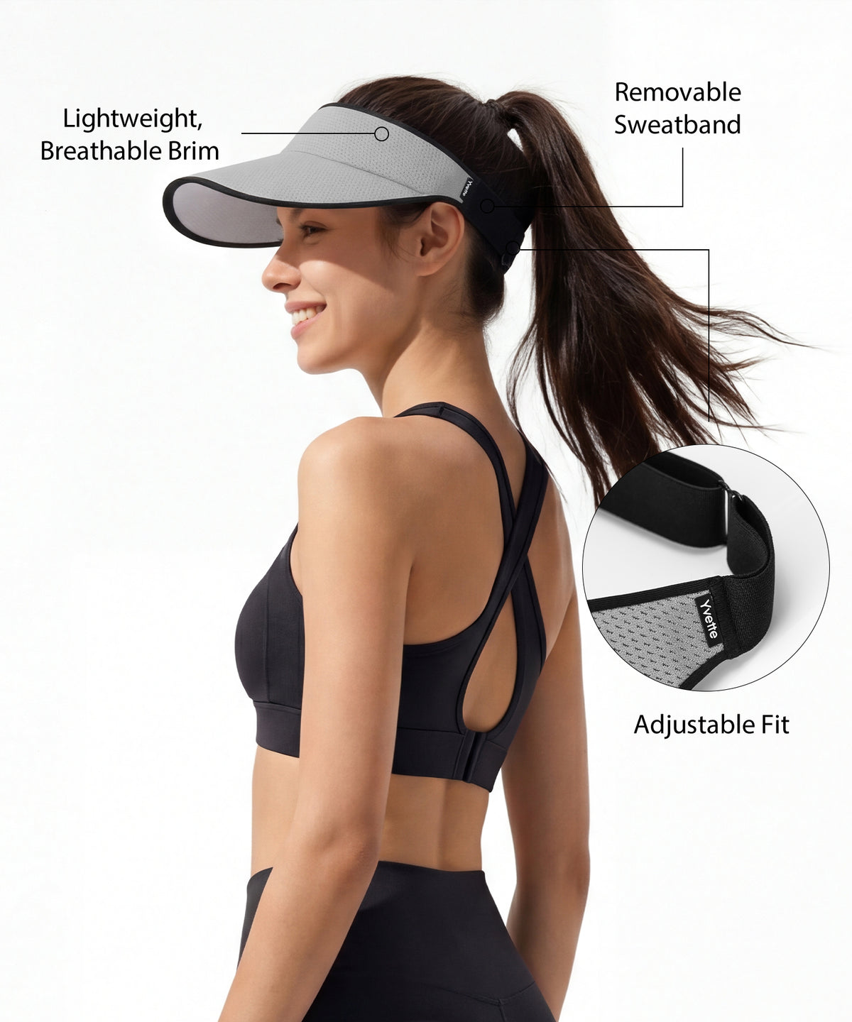 Yvette Adjustable Lightweight Sports Hat | Women's Accessary