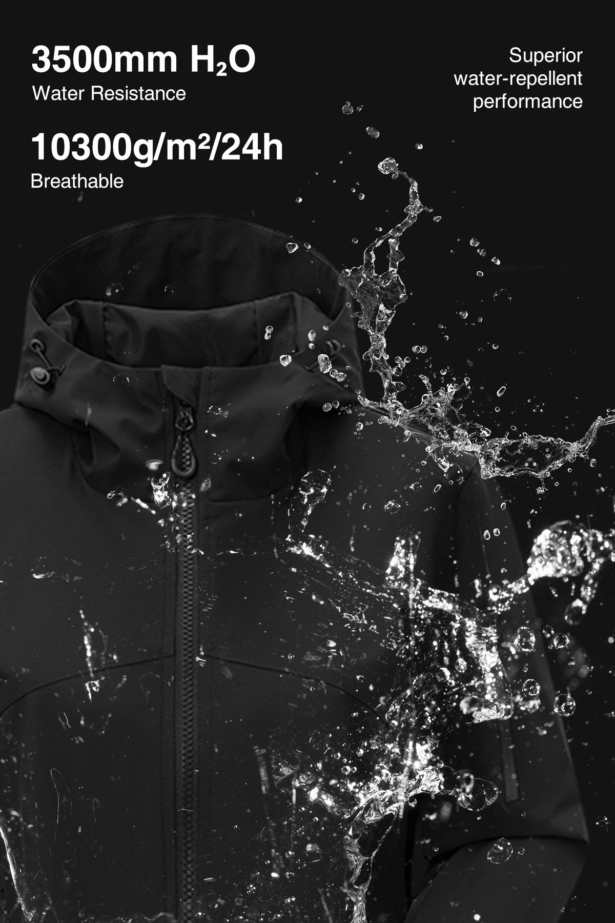 Giacca impermeabile antivento leggera e softshell Anywhere | Giacca sportiva da donna