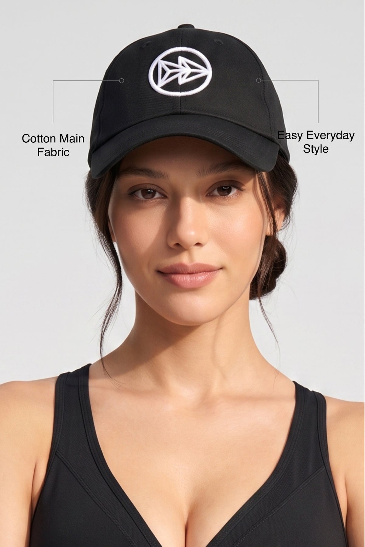Anywhere Adjustable Cotton Casual Cap Hat