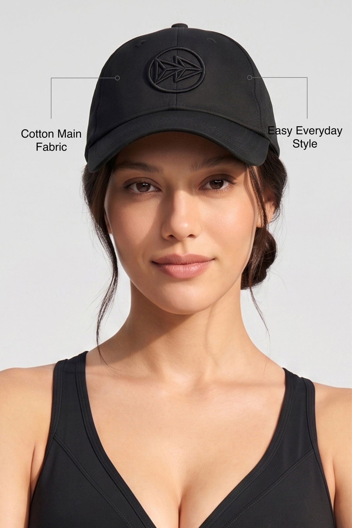 Anywhere Adjustable Cotton Casual Cap Hat