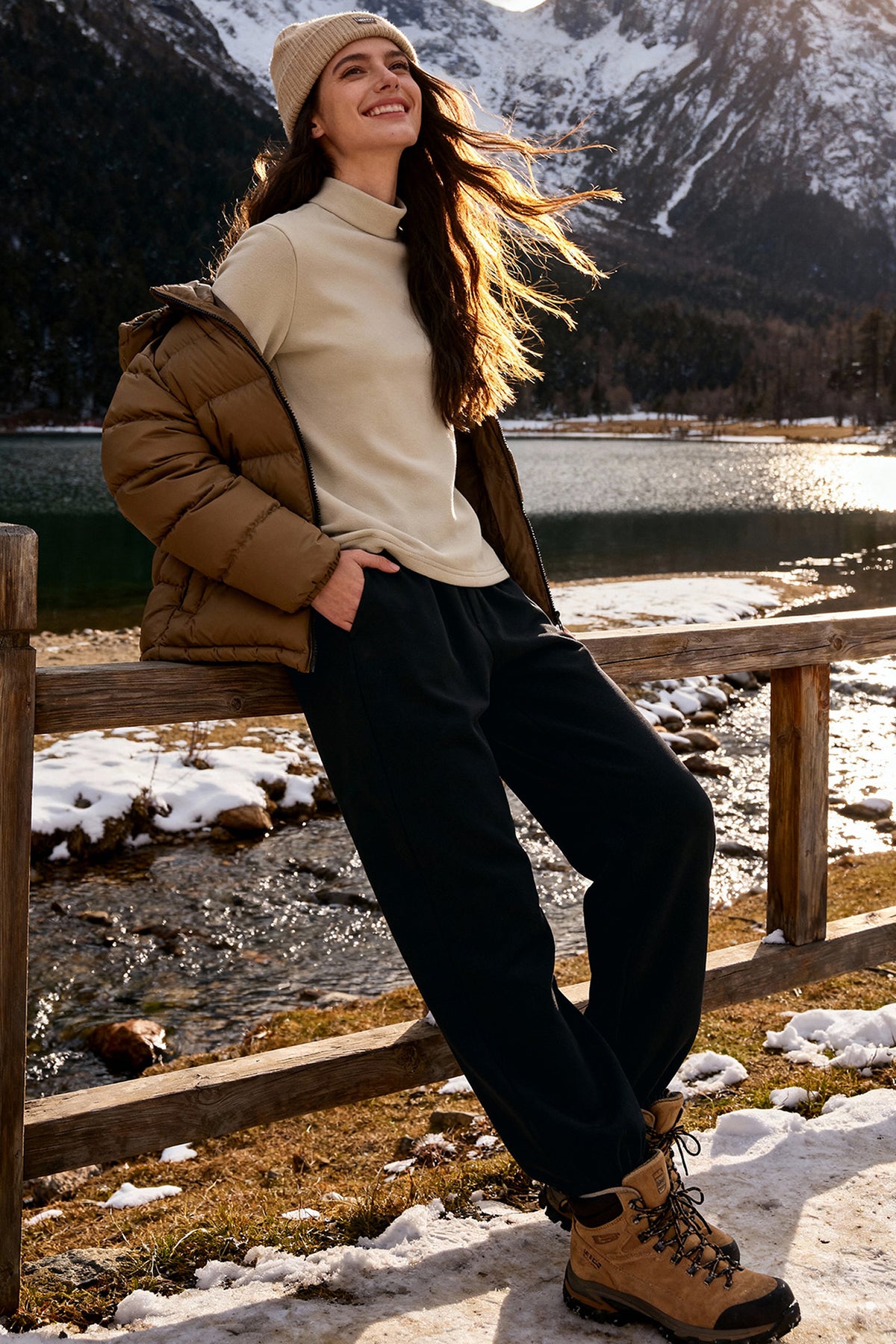 Anywhere™ Fleece-Lined Water-Resistant Pants 30 Inch | Women's Sports Pants