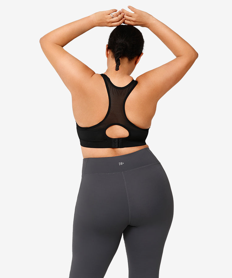 Shift™ Racerback Breathable Full-Coverage Running Bra | Women's High Support Sports Bra